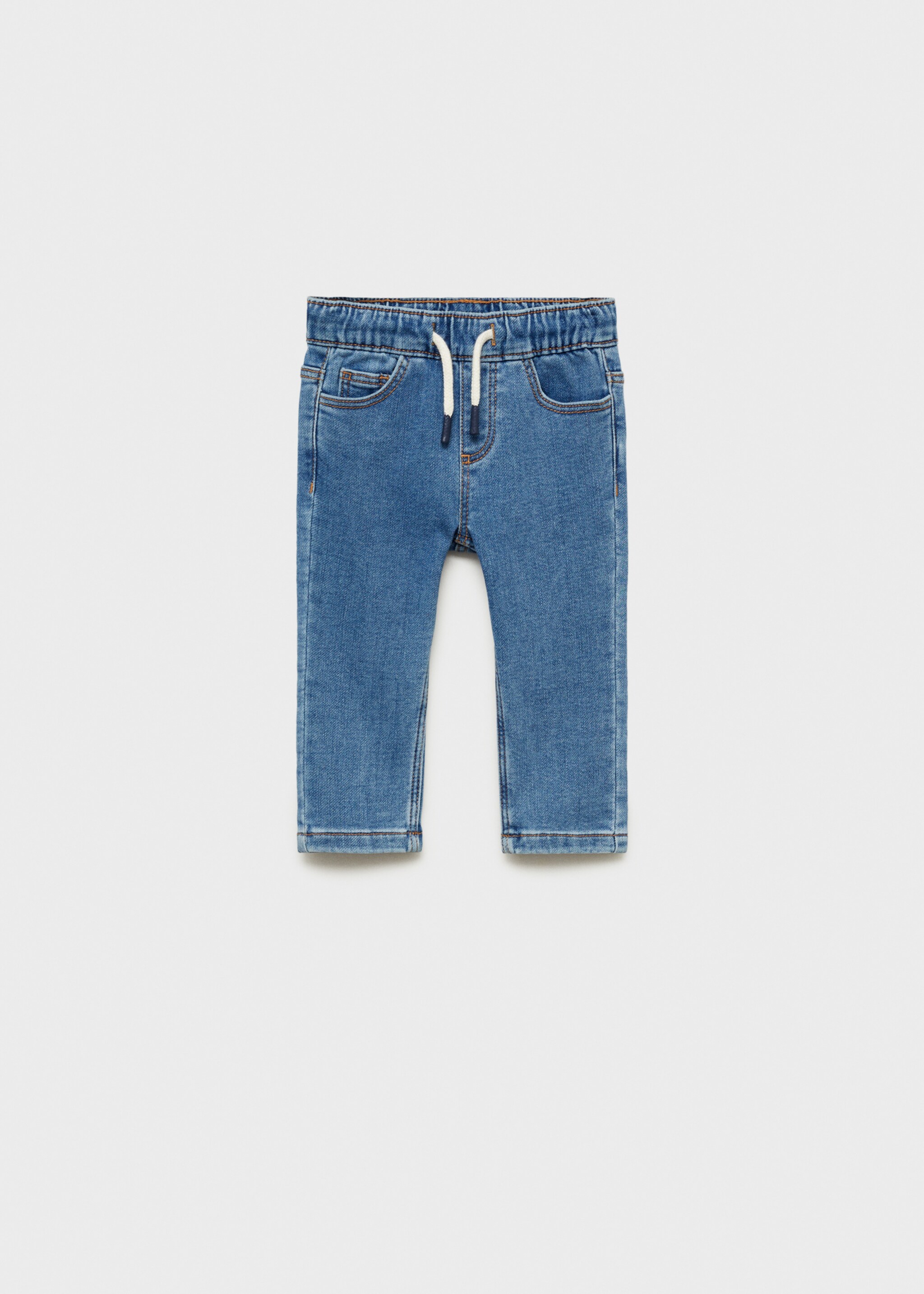Jeans cintura elástica cordón - Artículo sin modelo