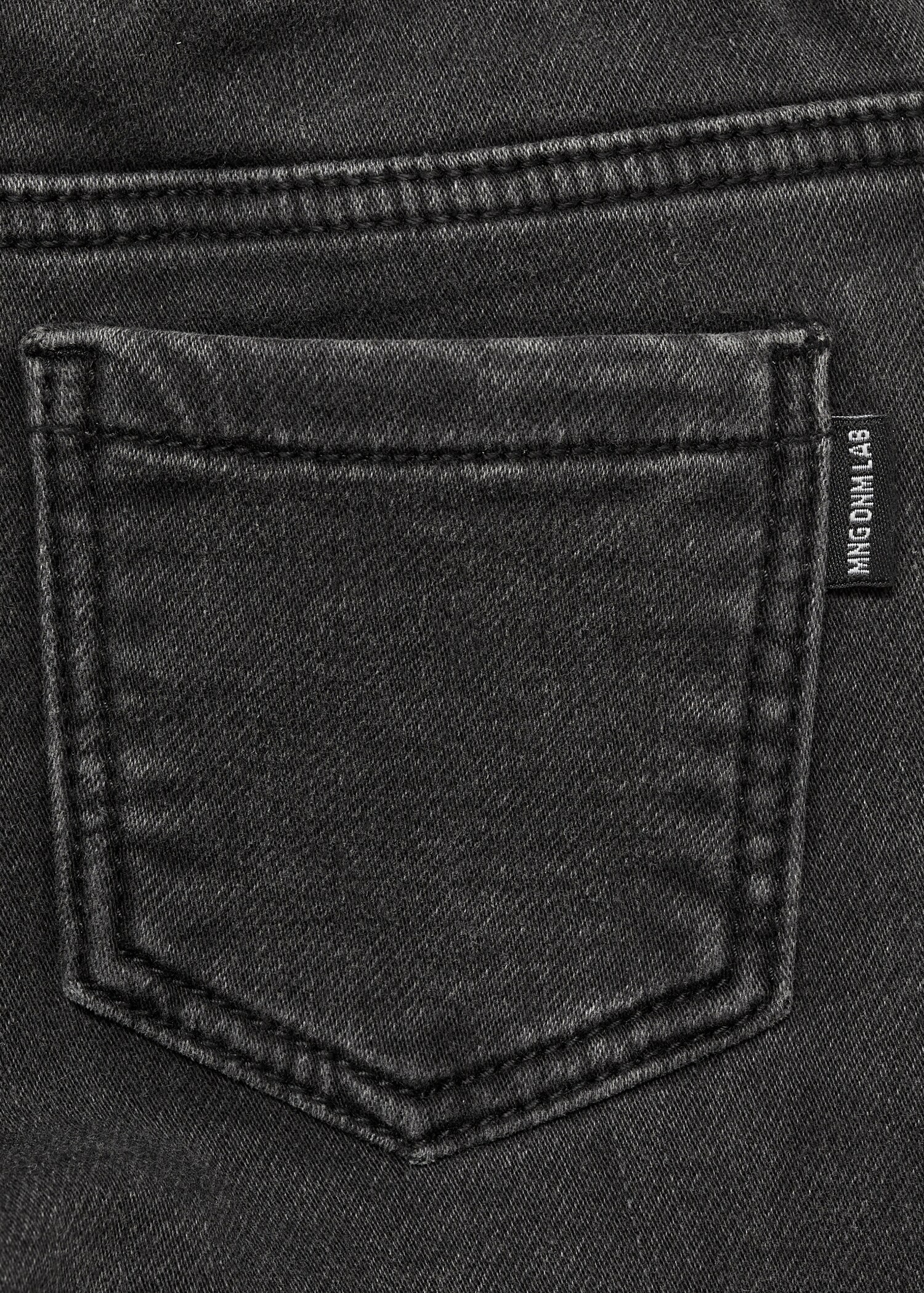 Lace drawstring waist jeans - Details of the article 0