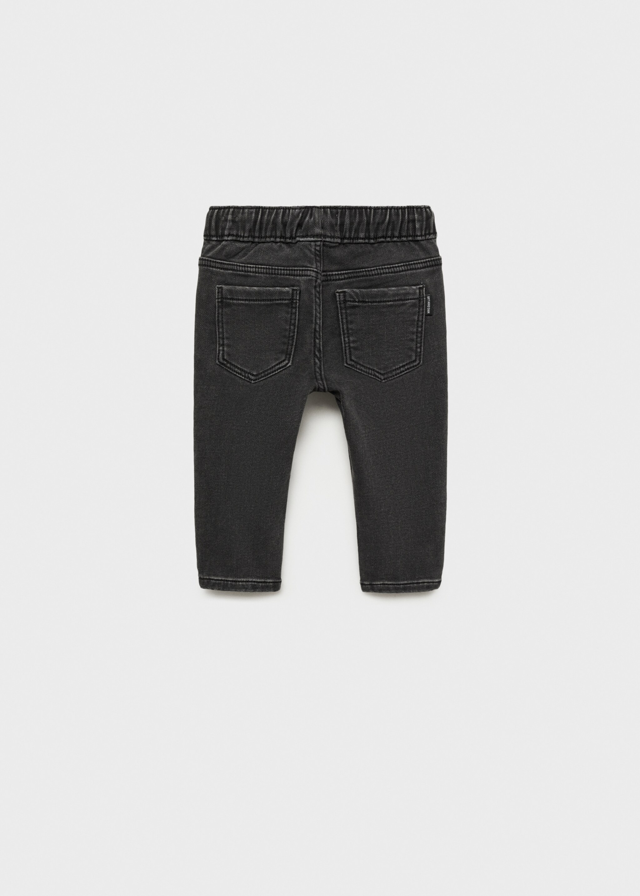 Jeans cintura elástica cordón - Reverso del artículo