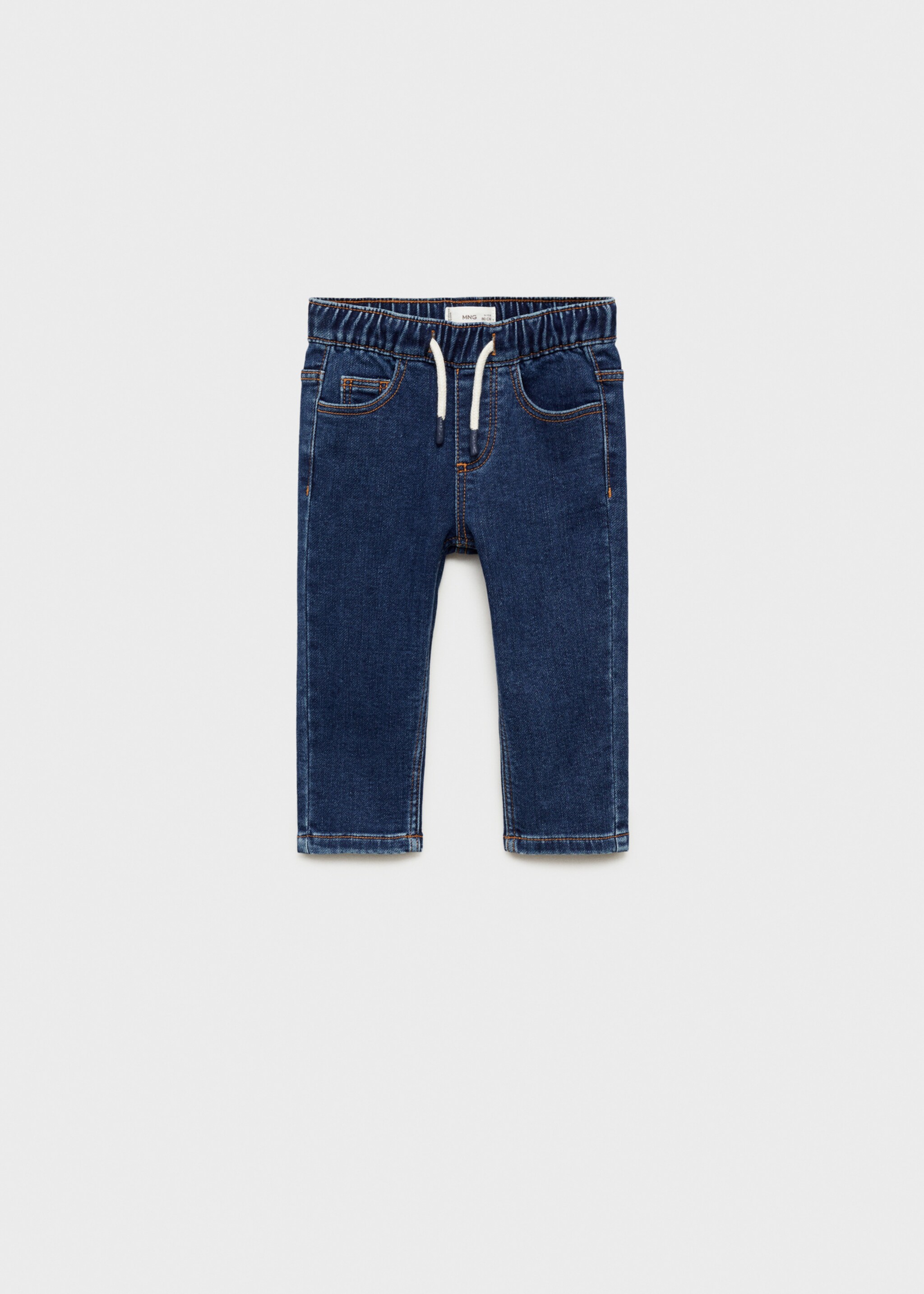 Jeans cintura elástica cordón - Artículo sin modelo