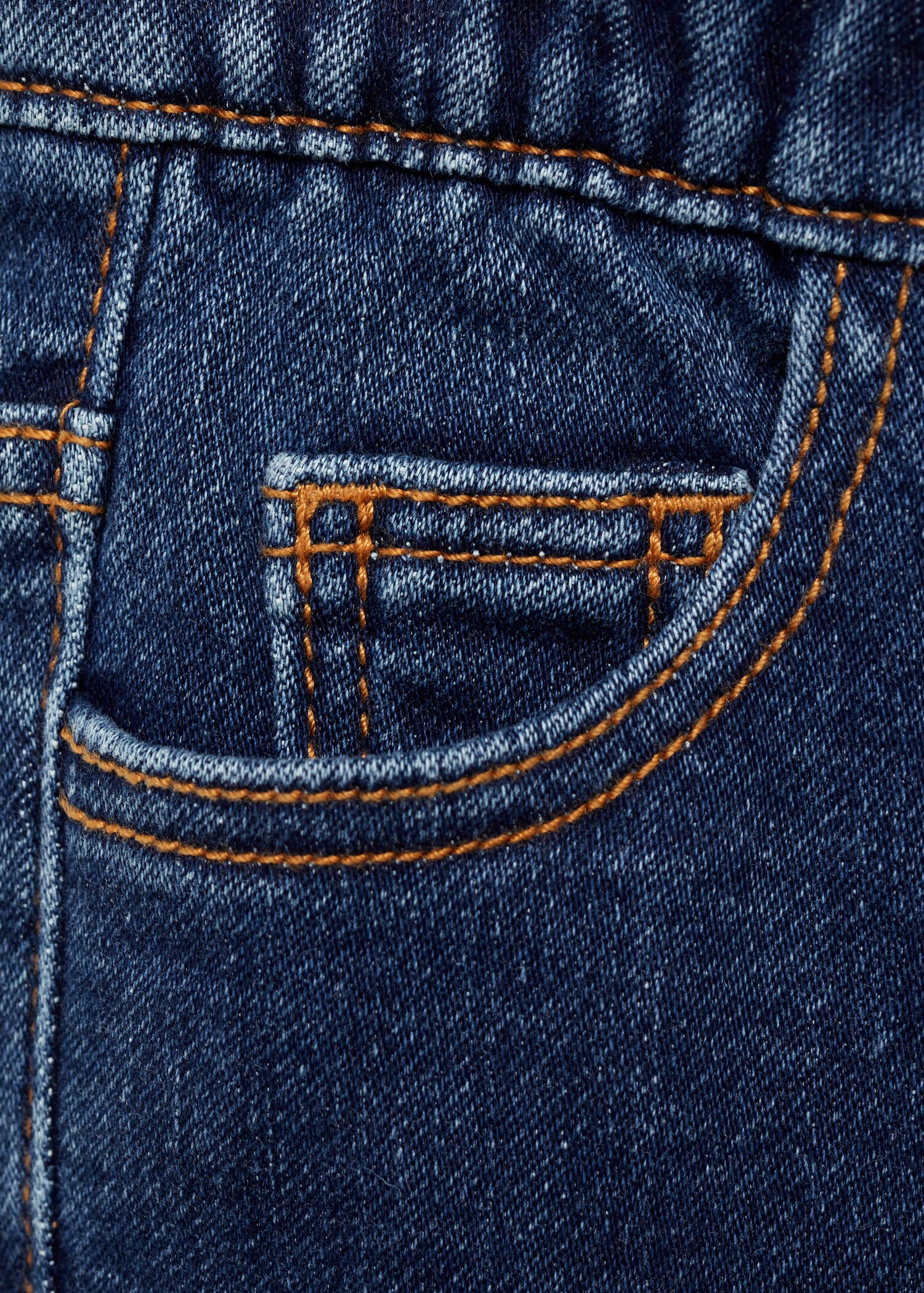 Jeans cintura elástica cordón - Detalle del artículo 0