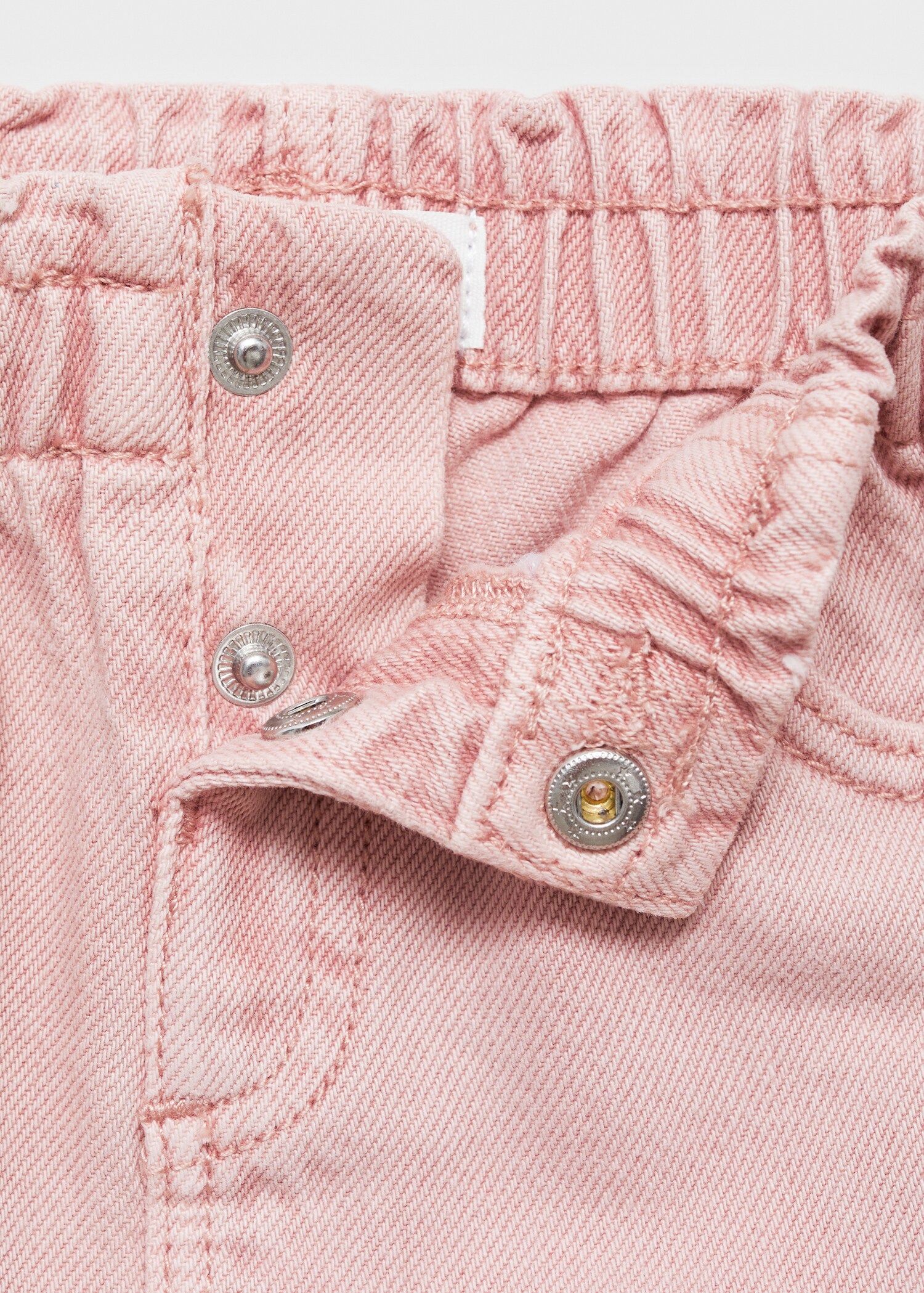 Short denim skirt - Details of the article 8