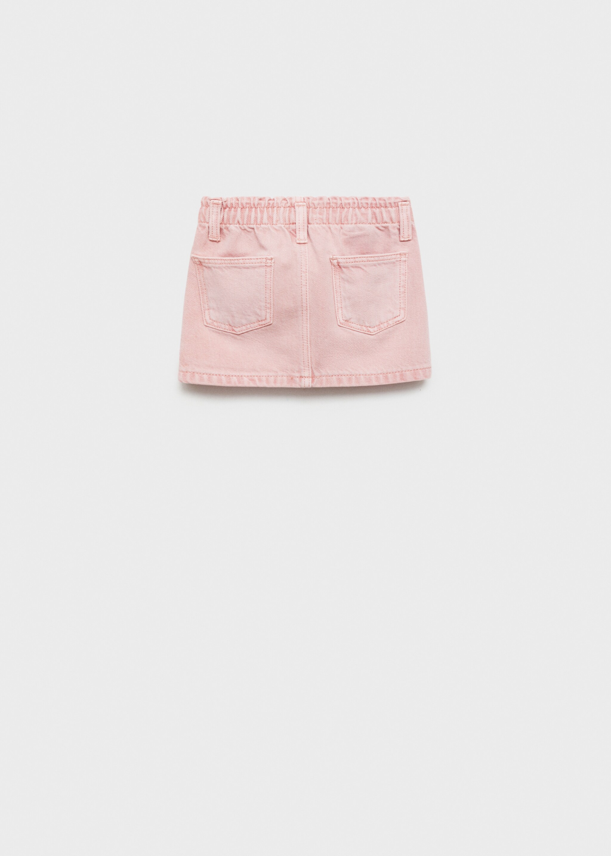 Denim skirt - Reverse of the article