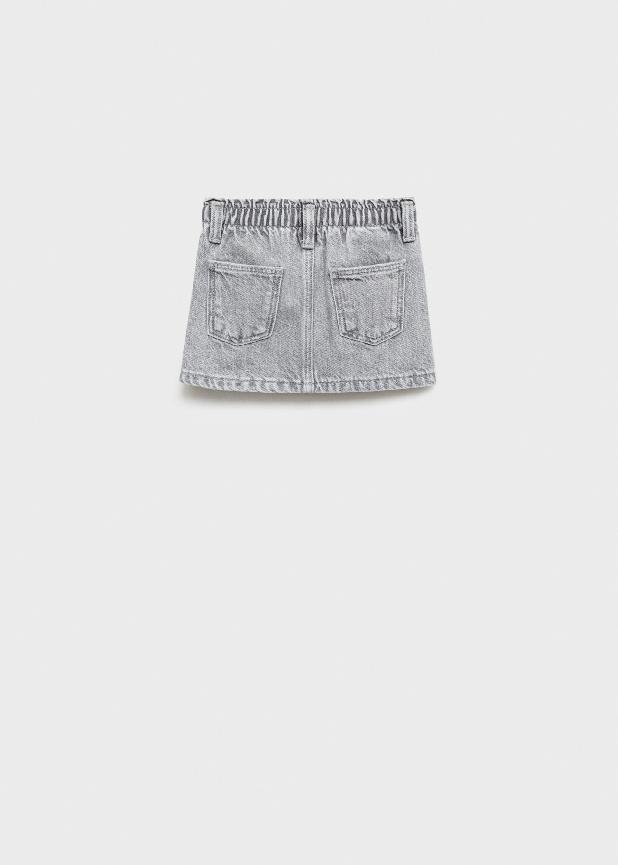 Denim skirt - Reverse of the article