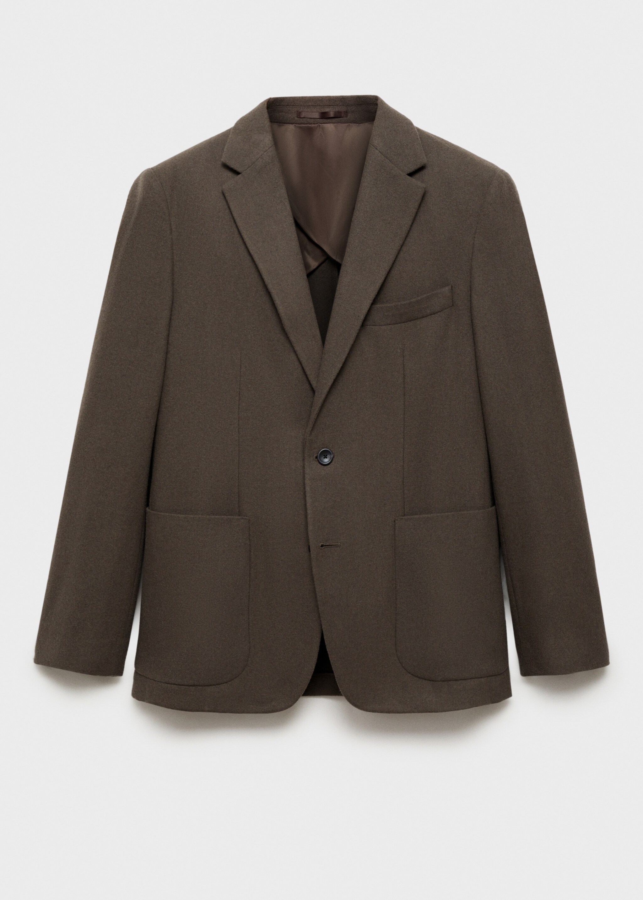 Slim fit wool blend blazer - Article without model