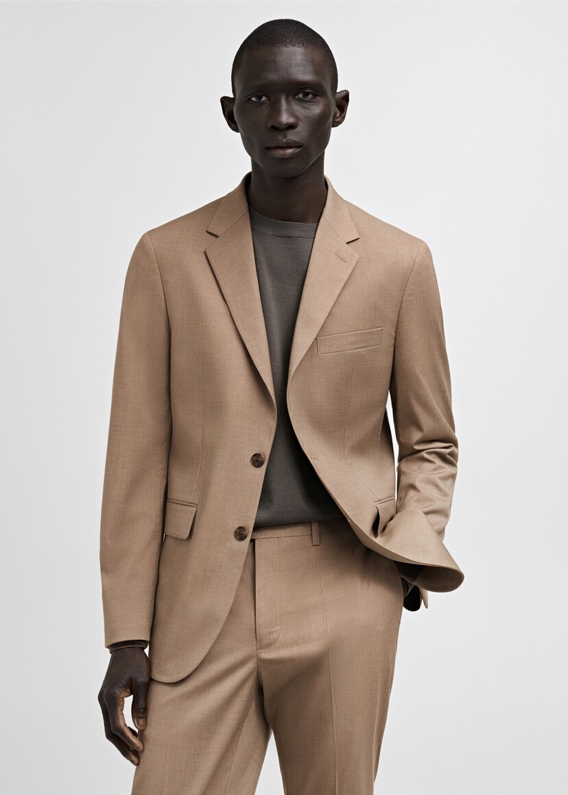 MANZINI DELMAS MAROON Slim Fit Suit (FINAL SALE) (IN STORE) main image 0