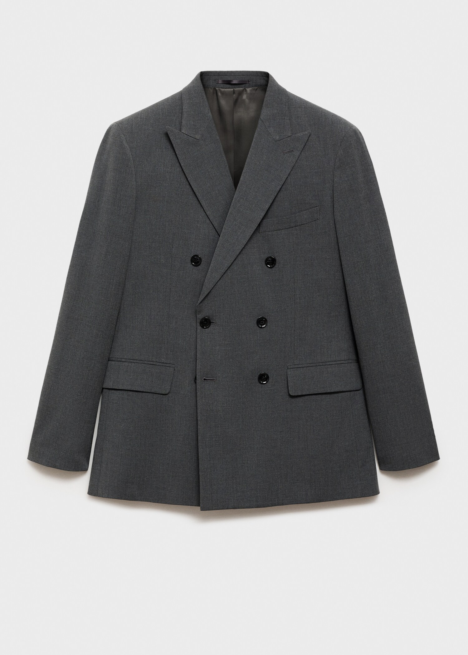 Monaco double-breasted slim-fit suit jacket - Article without model