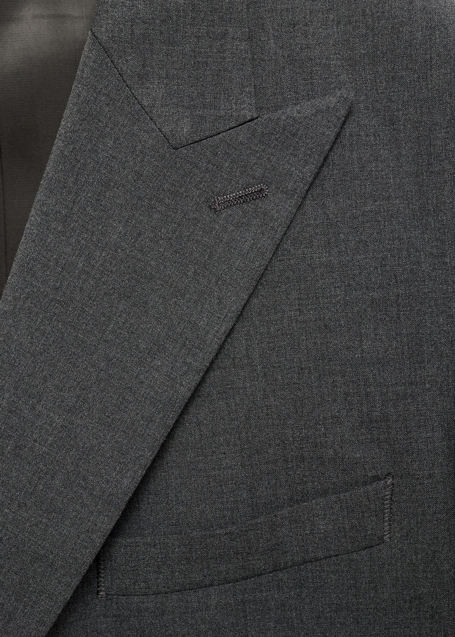 Monaco double-breasted slim-fit suit jacket - Details of the article 8