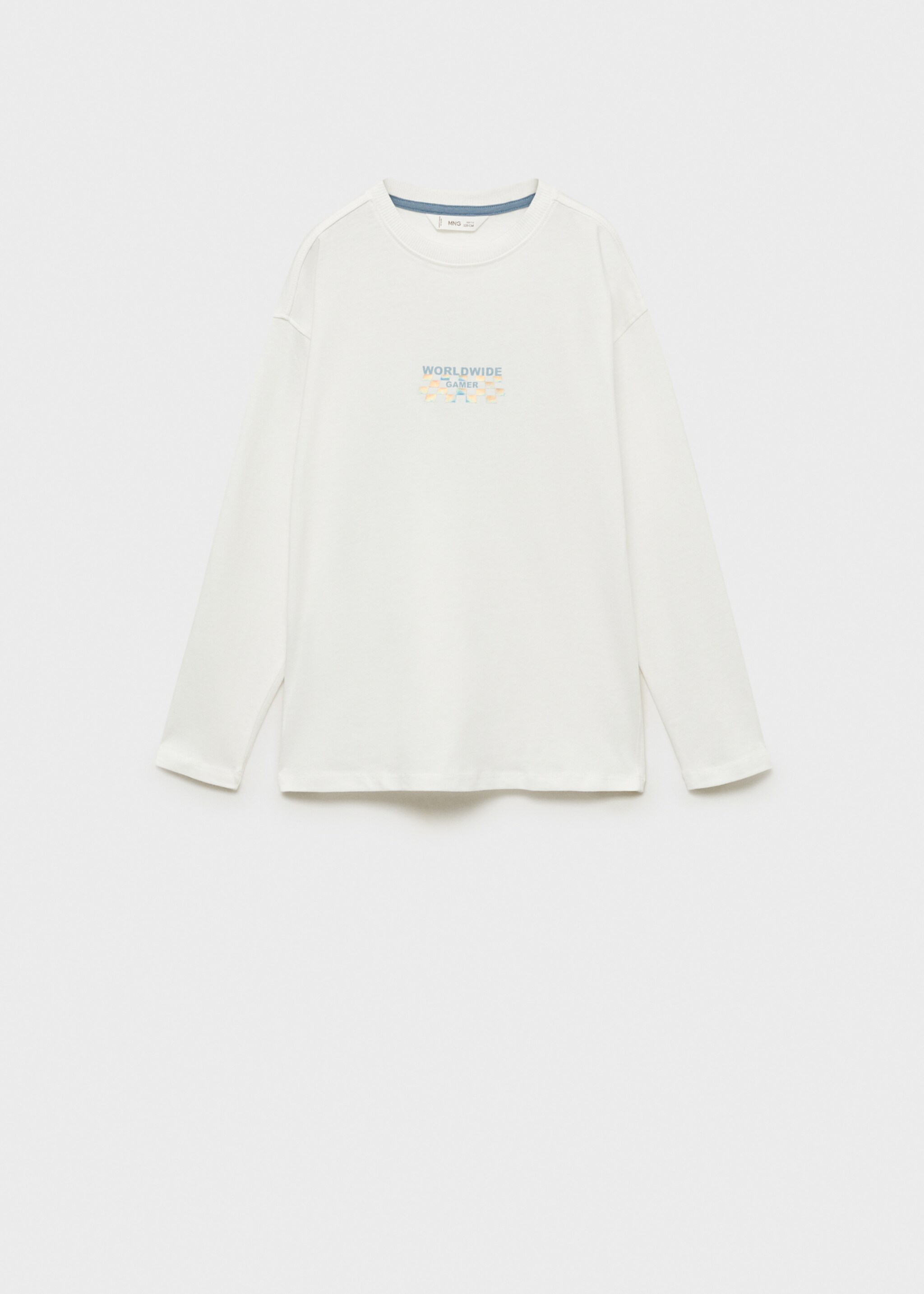 Camiseta manga larga estampada - Artículo sin modelo