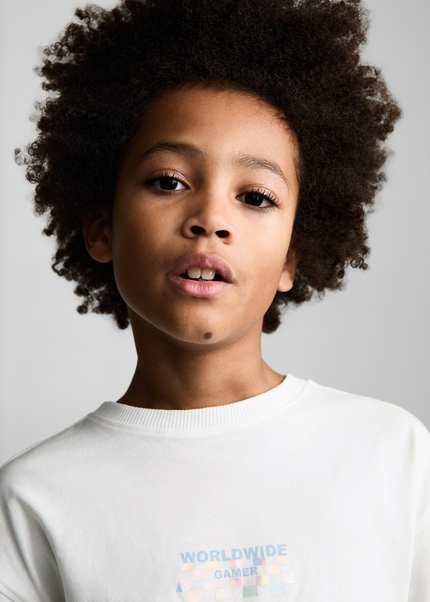 T-shirt manches longues imprimé - Détail de l'article 1