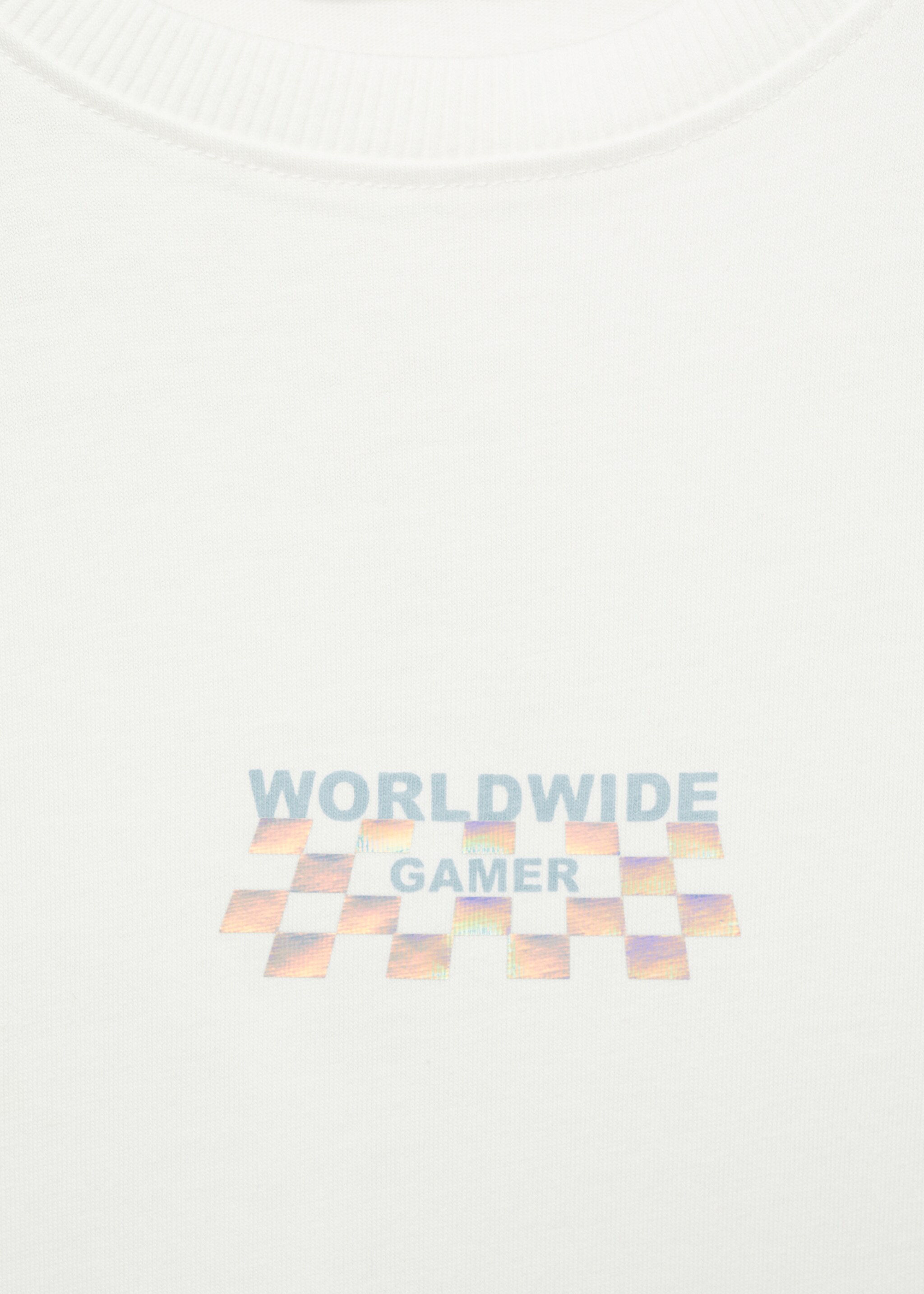 Camiseta manga larga estampada - Detalle del artículo 8