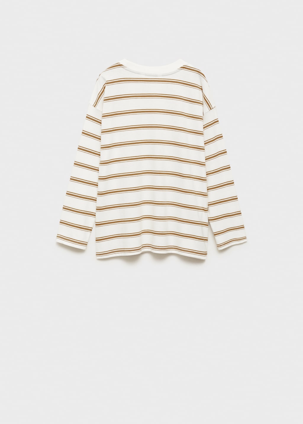 Striped oversized t-shirt - Kids | MANGO USA