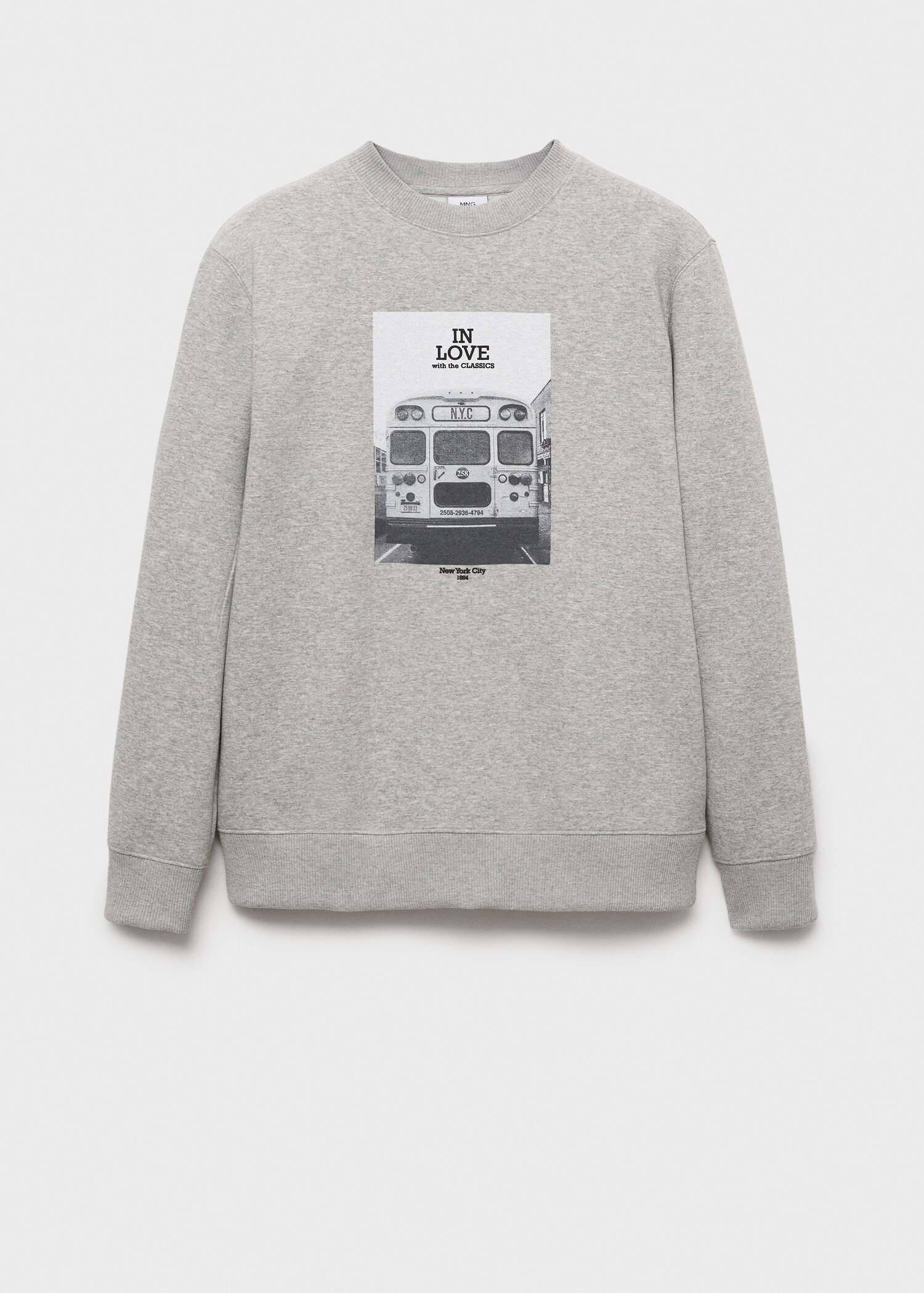 Sudadera algodón estampado gráfico - Artículo sin modelo