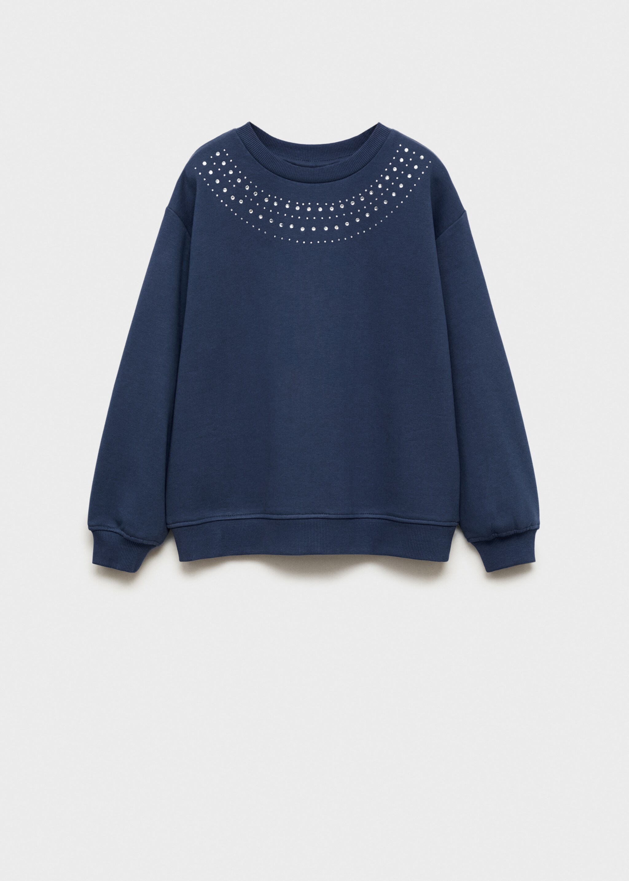 Bead detail sweatshirt - Article without model