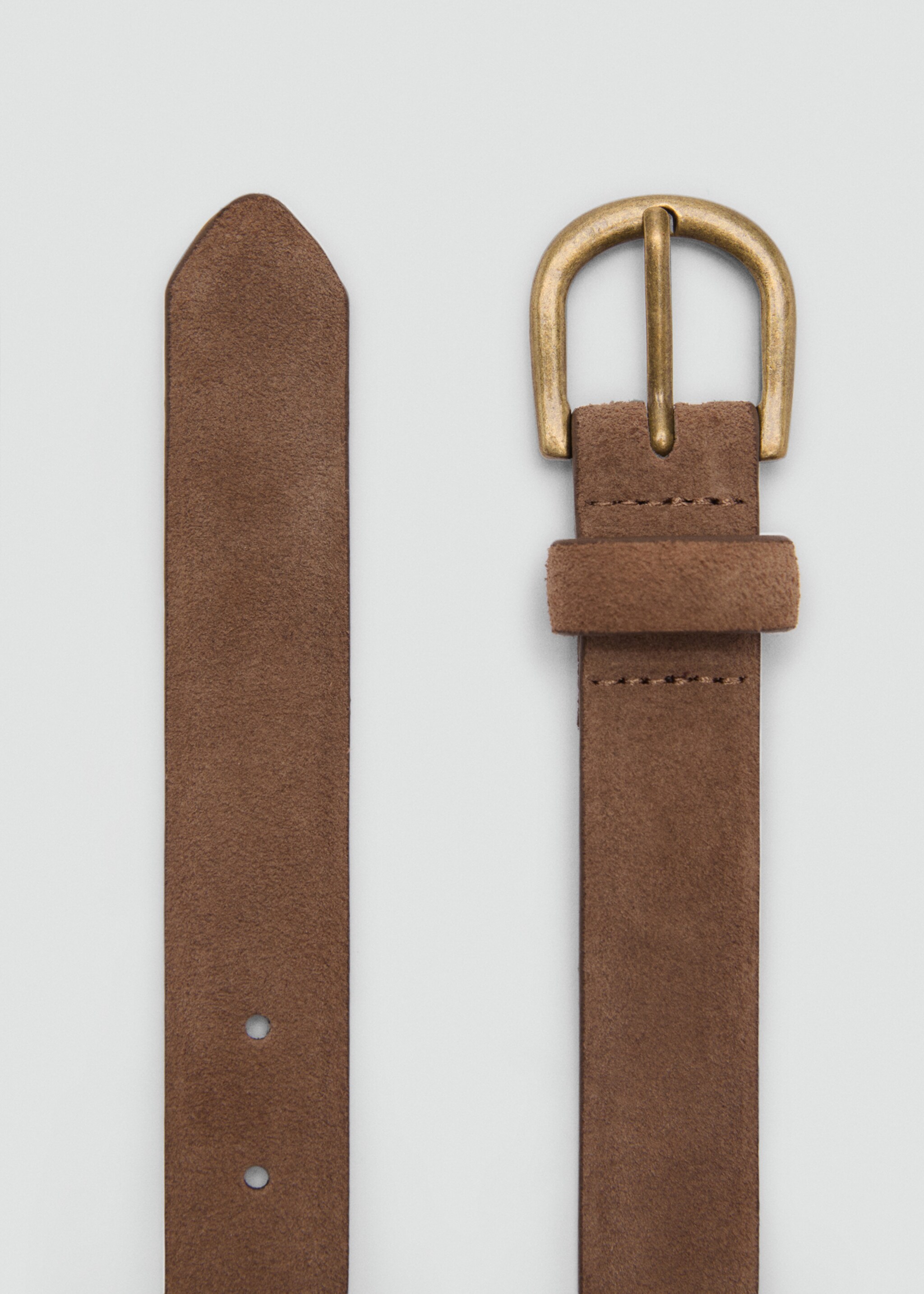 Leather belt - Medium plane