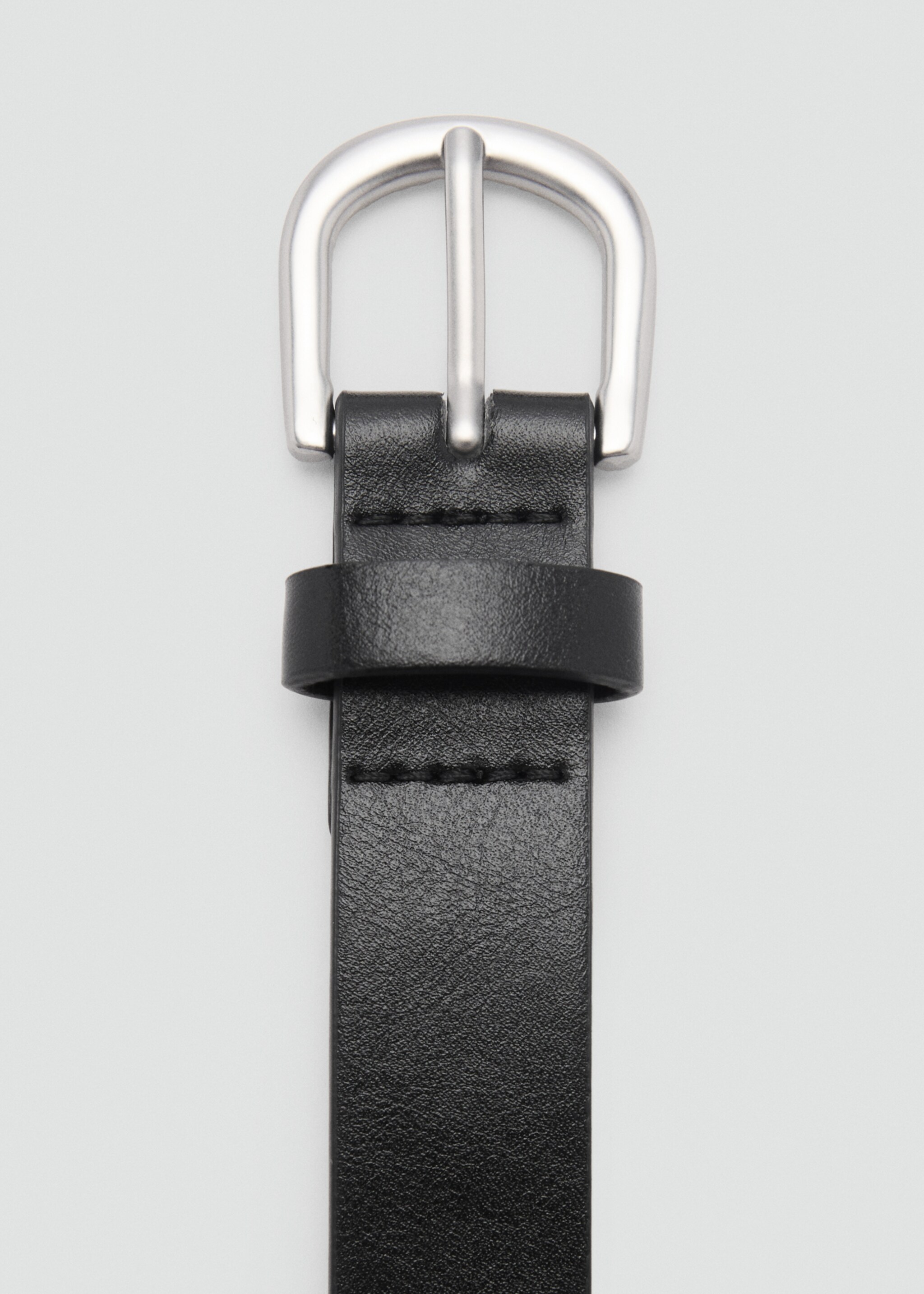 Metal buckle belt - Medium plane