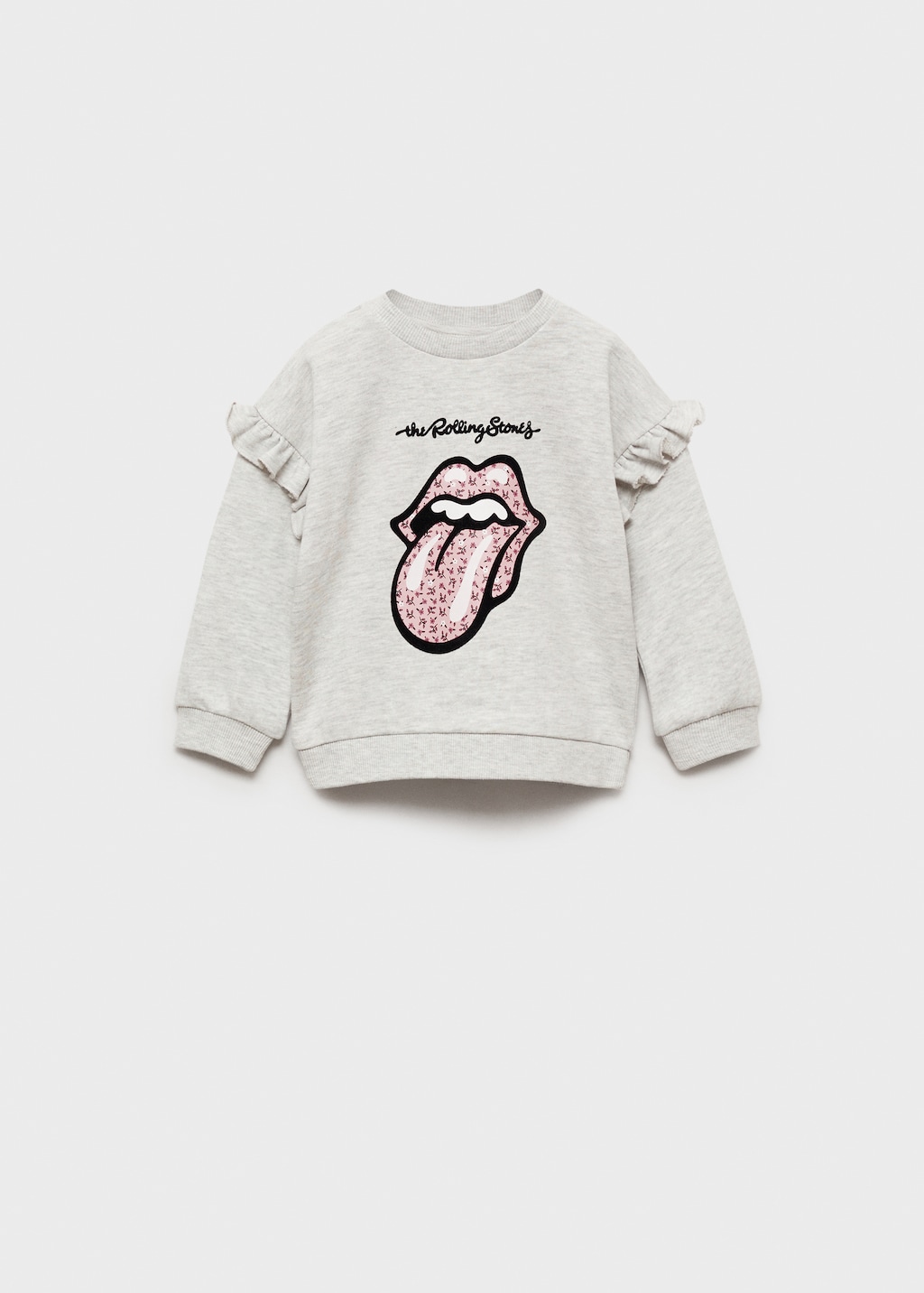 MANGO BABY Sudadera The Rolling Stones gris claro vigore 5 6 anos Ninos