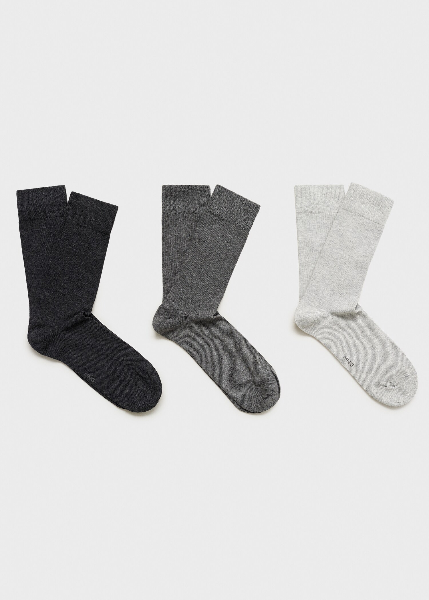 3-er Pack Baumwollsocken - Artikel ohne Model