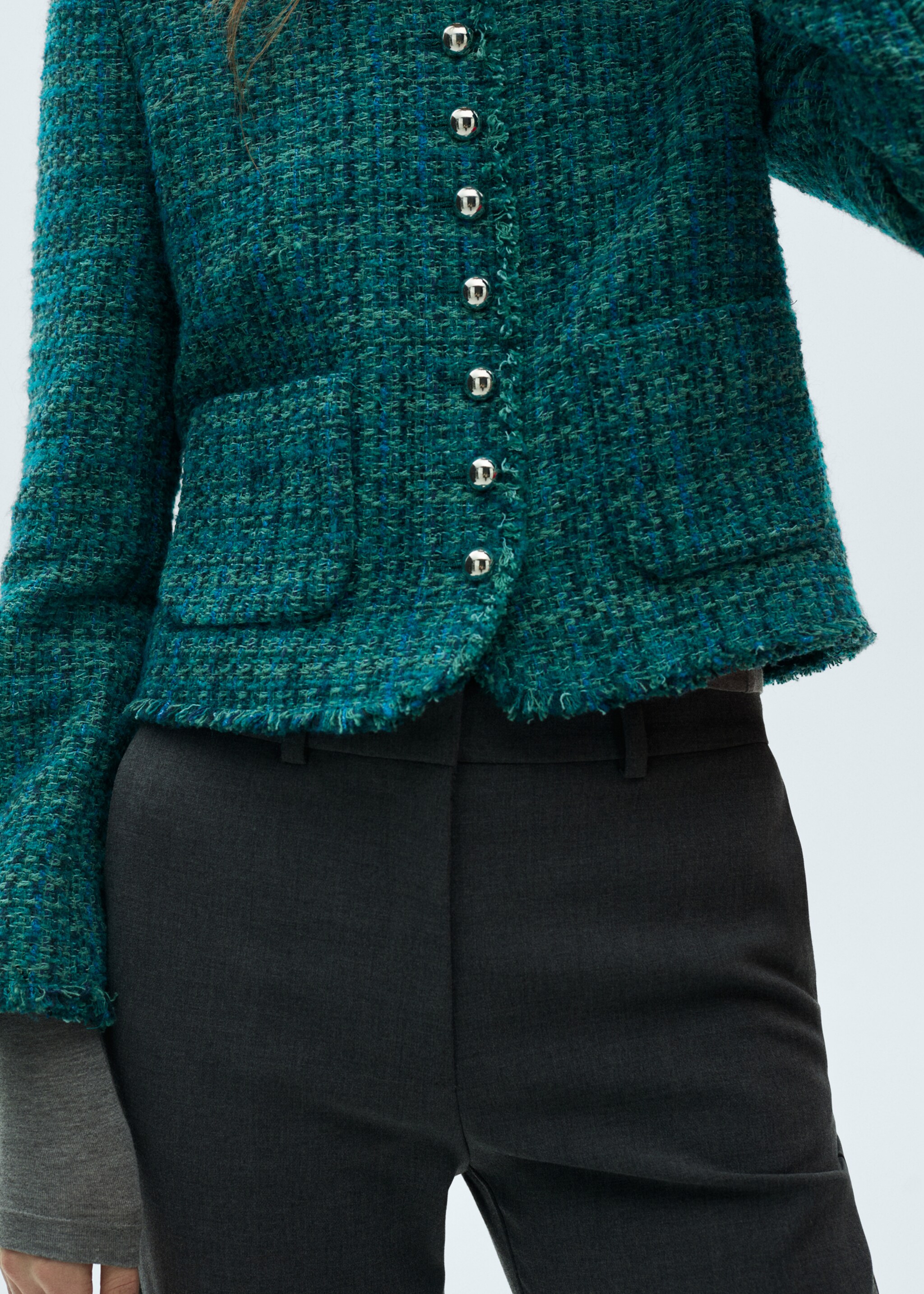 Pocket tweed jacket - Details of the article 6