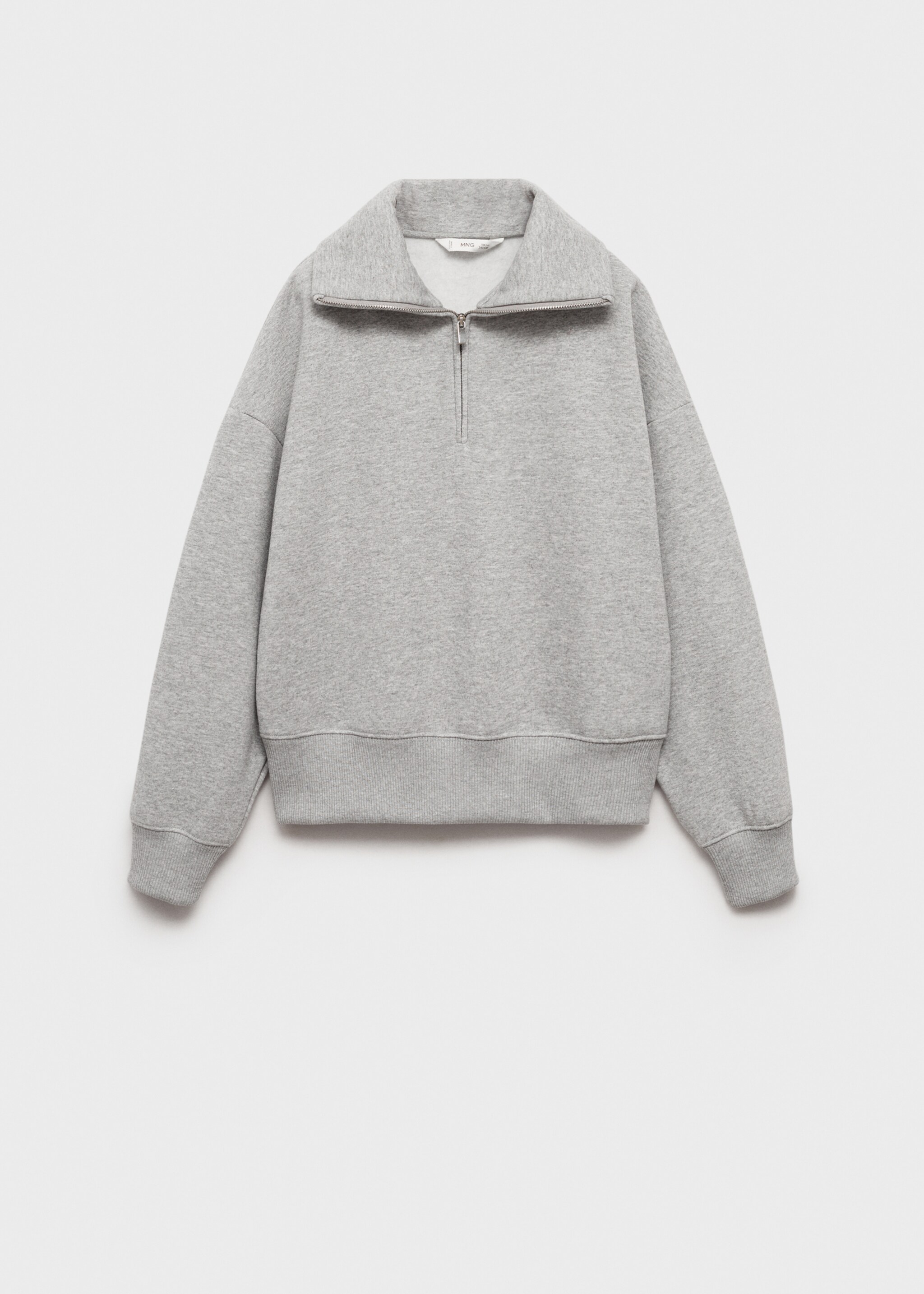 Sweatshirt hög krage dragkedja - Artikel utan modell
