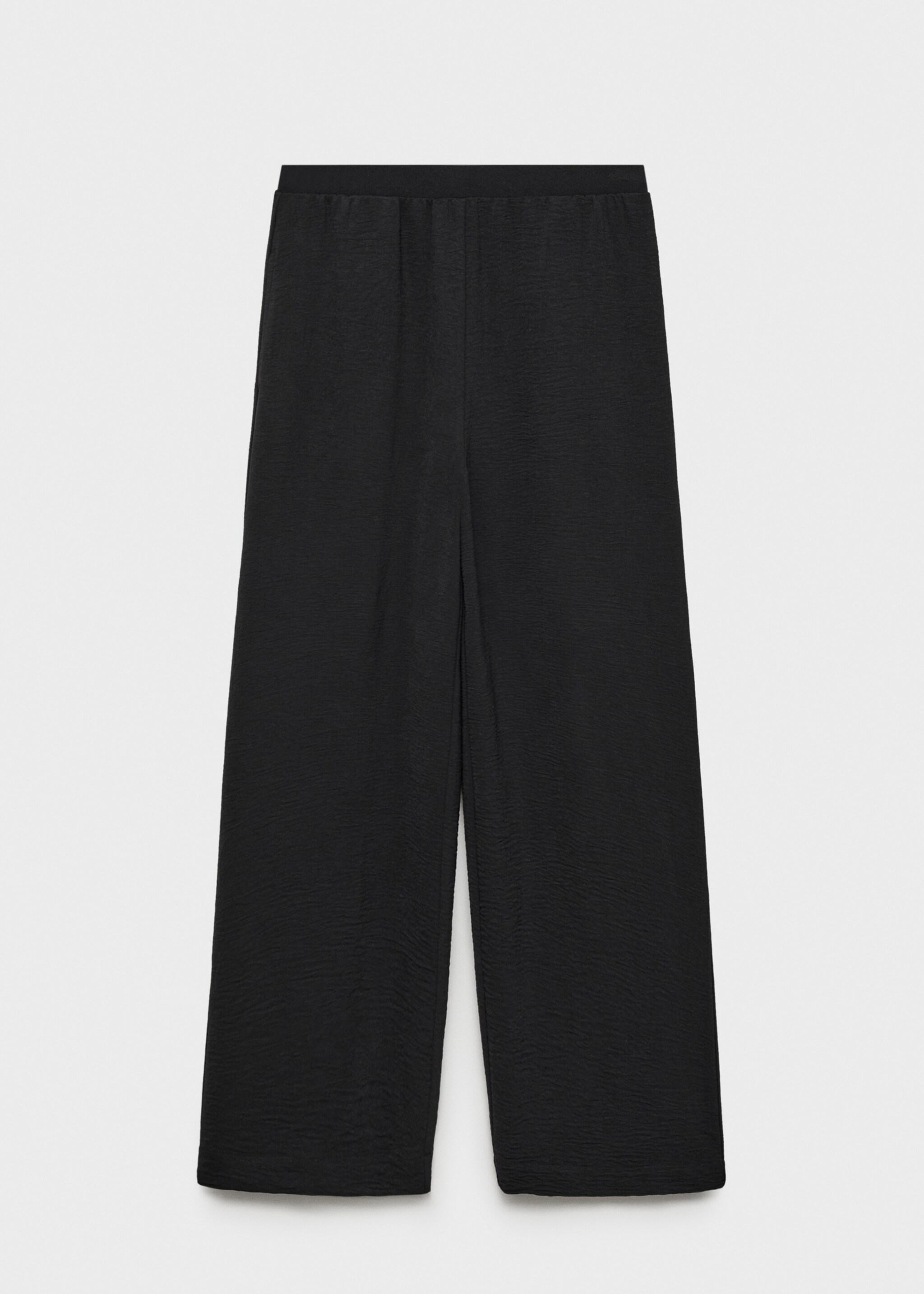 Straight knitted trousers - Article without model