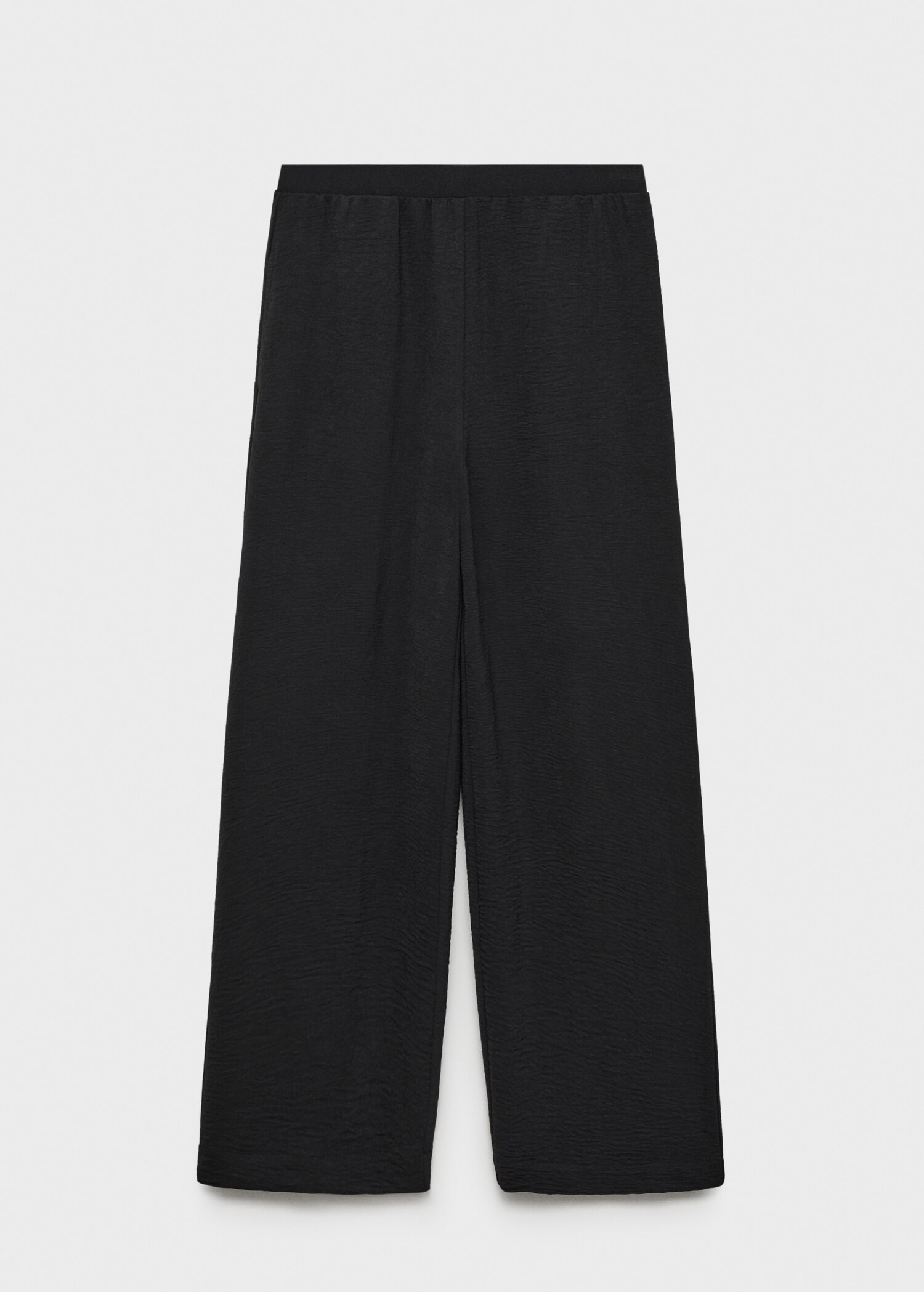 Straight knitted trousers - Article without model