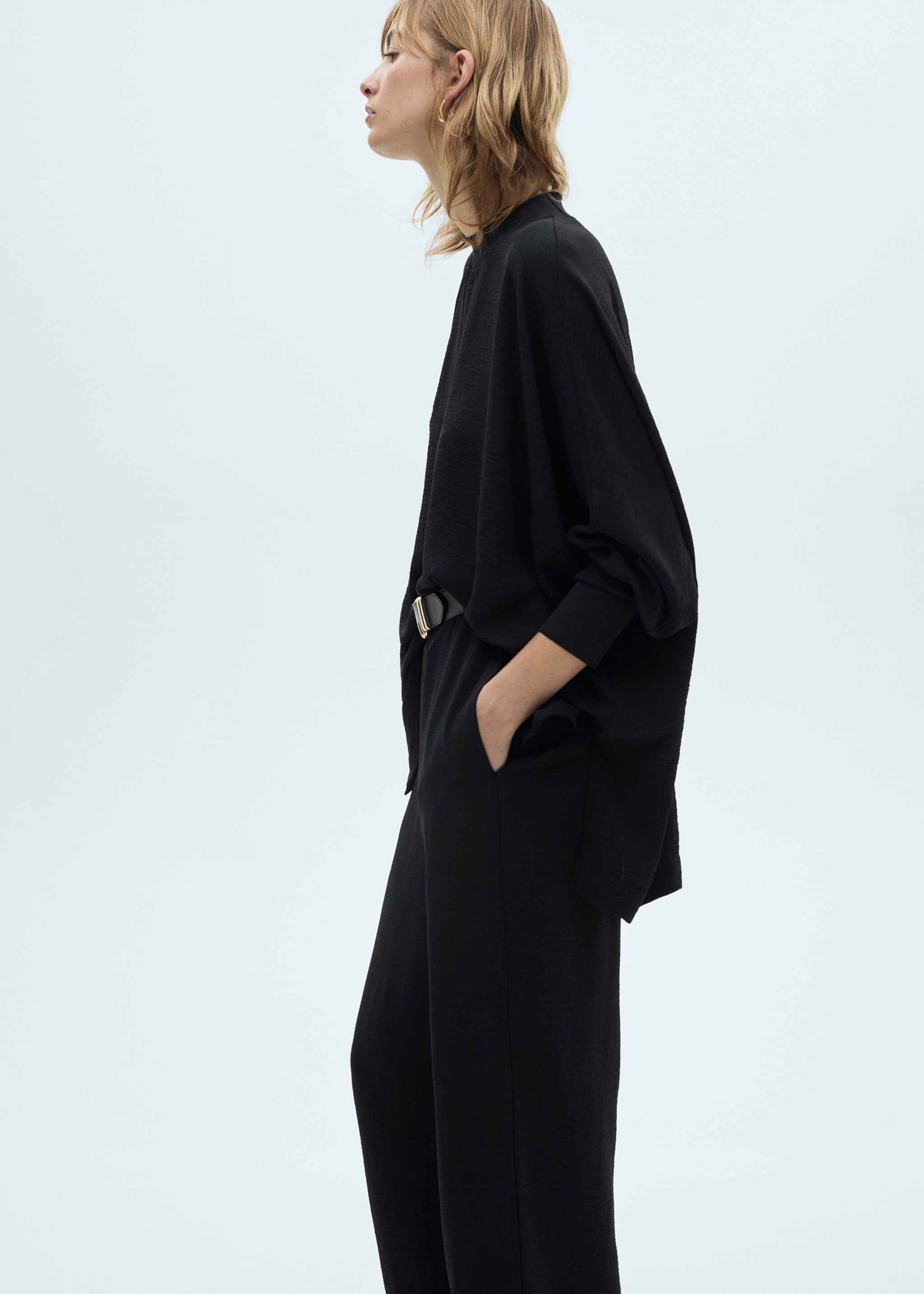 Pantalon droit maille - Détail de l'article 1