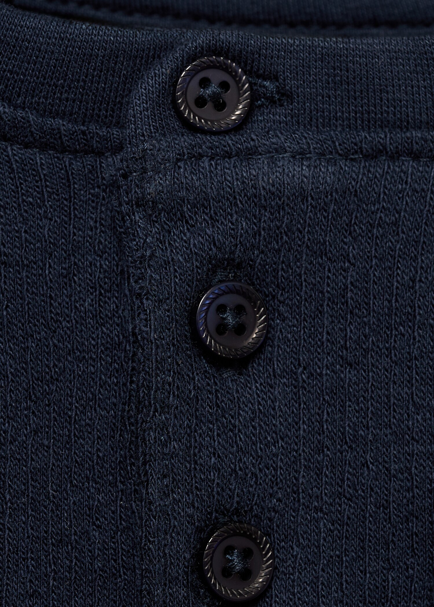 Camiseta manga larga botones - Detalle del artículo 8