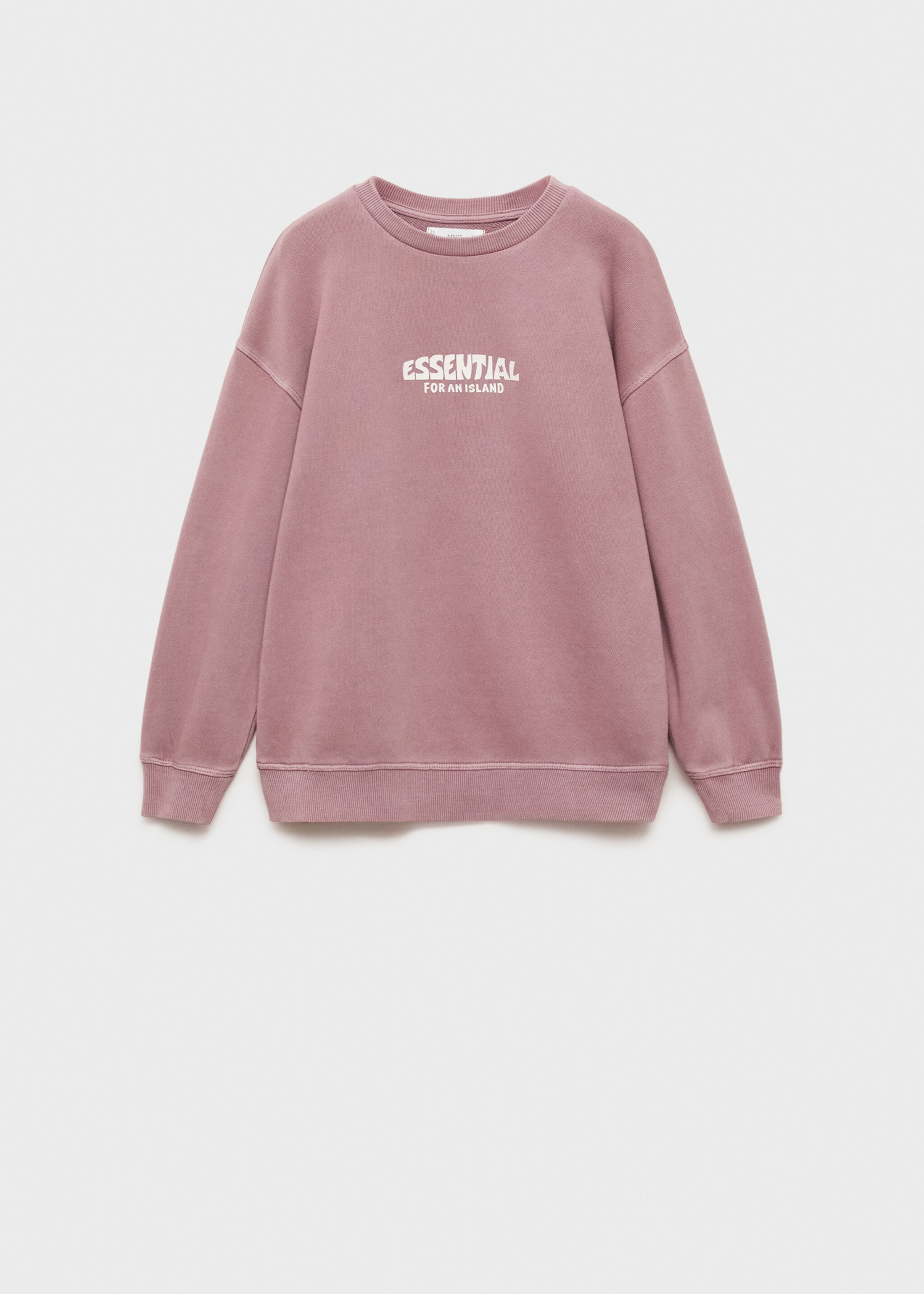 Sudadera algodón mensaje - Artículo sin modelo