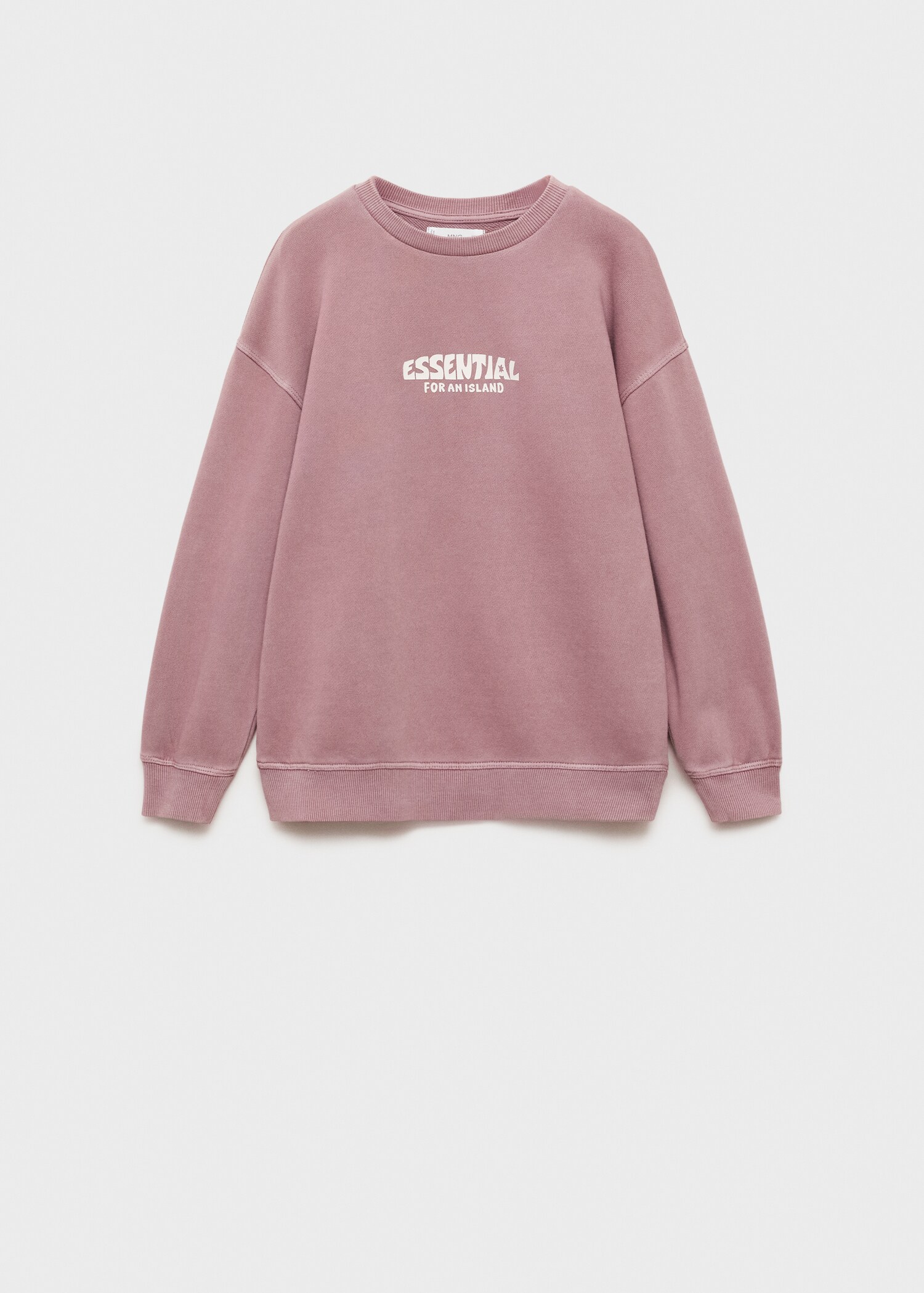 Sudadera algodón mensaje - Artículo sin modelo