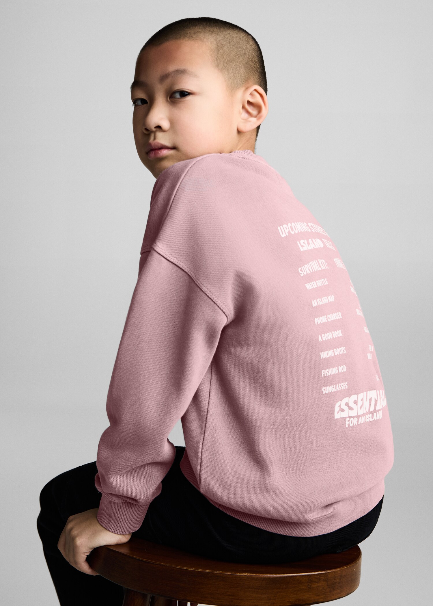 Sudadera algodón mensaje - Detalle del artículo 2