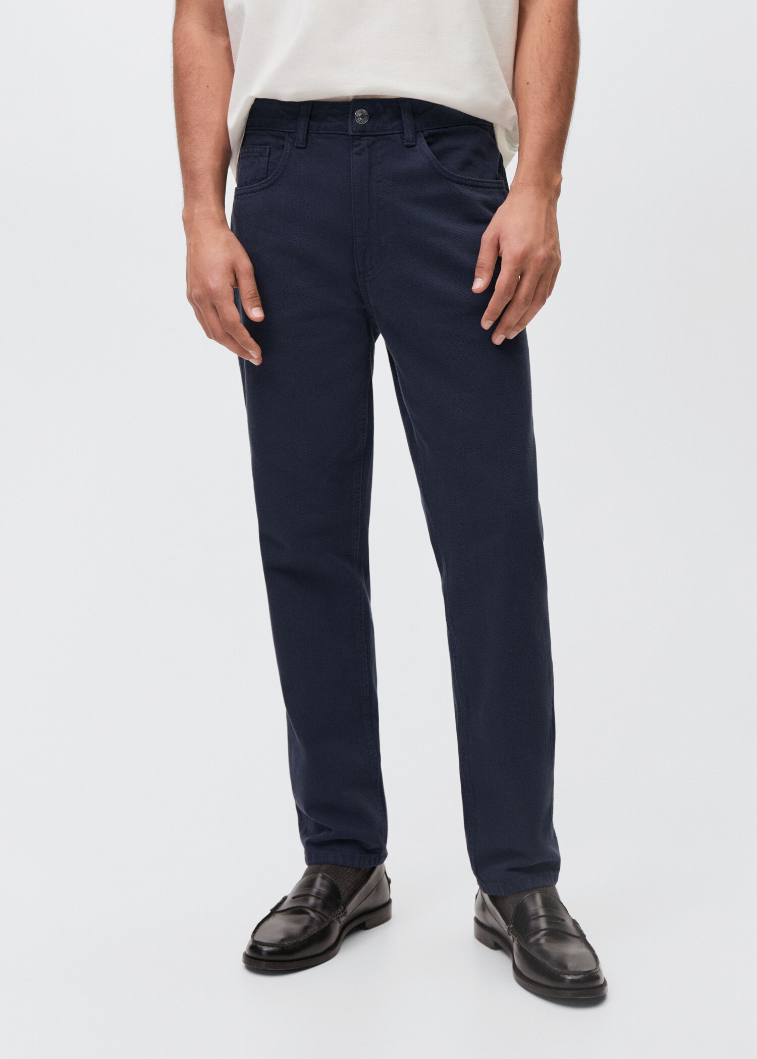 Slim-fit jeans - Medium plane