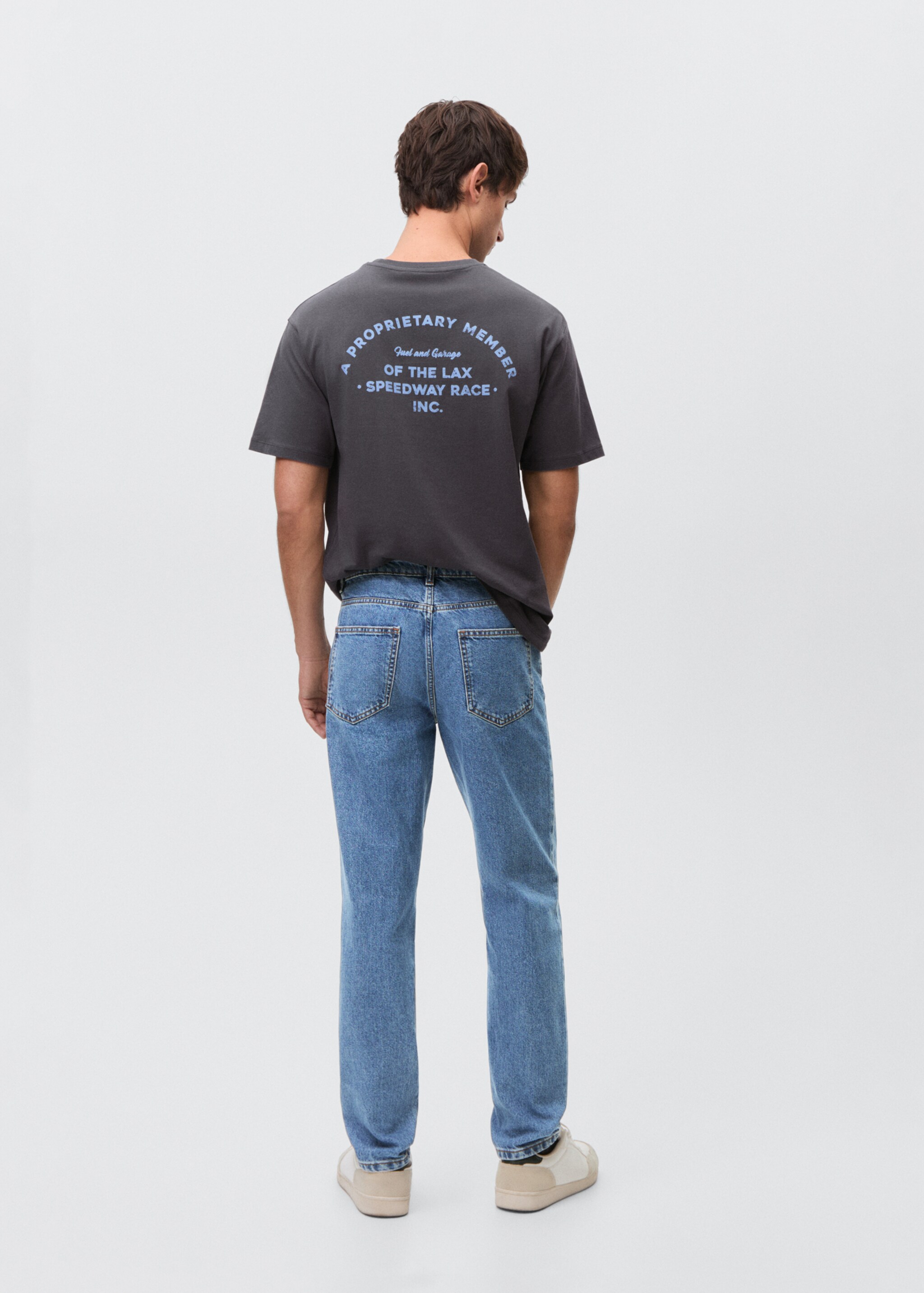Ripped slim jeans - Reverse of the article
