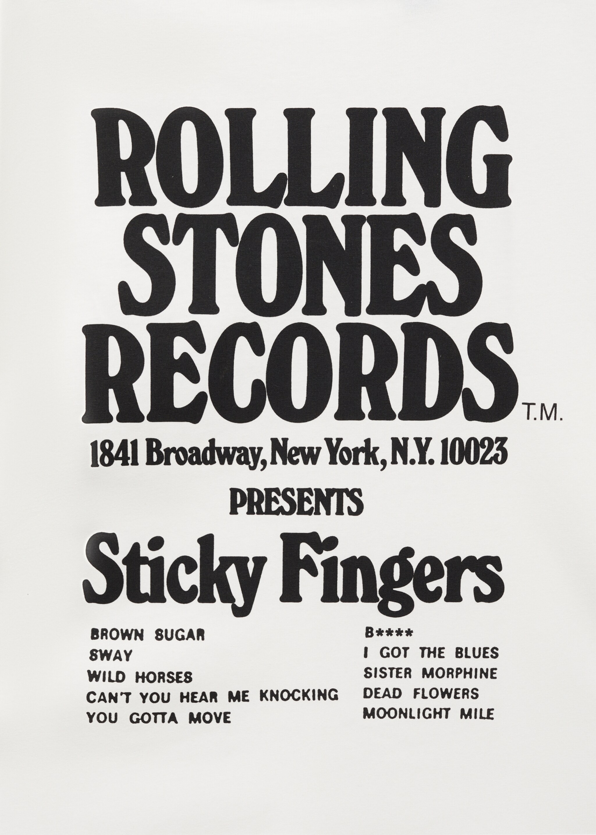 The Rolling Stones T-shirt - Details of the article 0