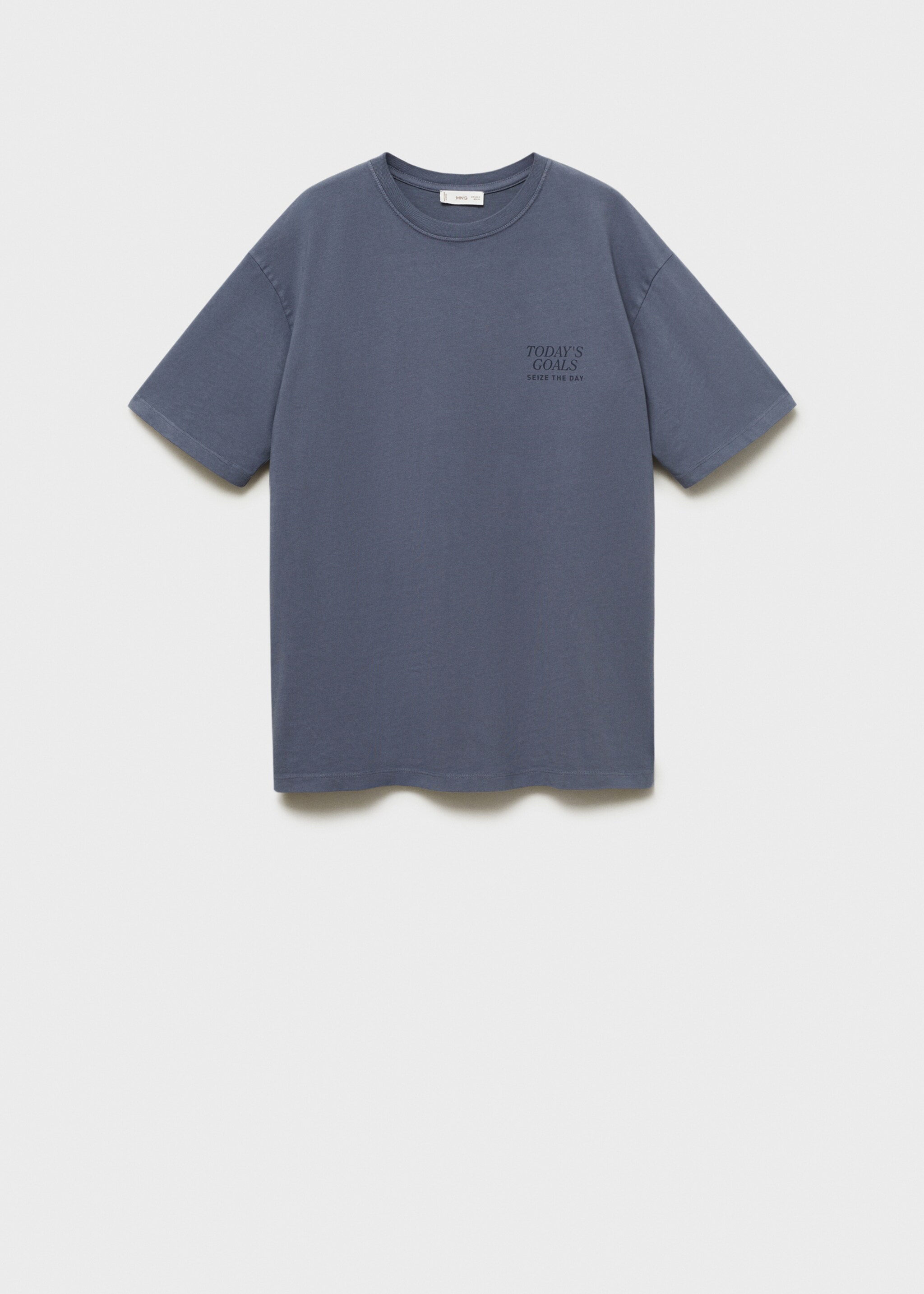 Printed cotton-blend t-shirt - Article without model