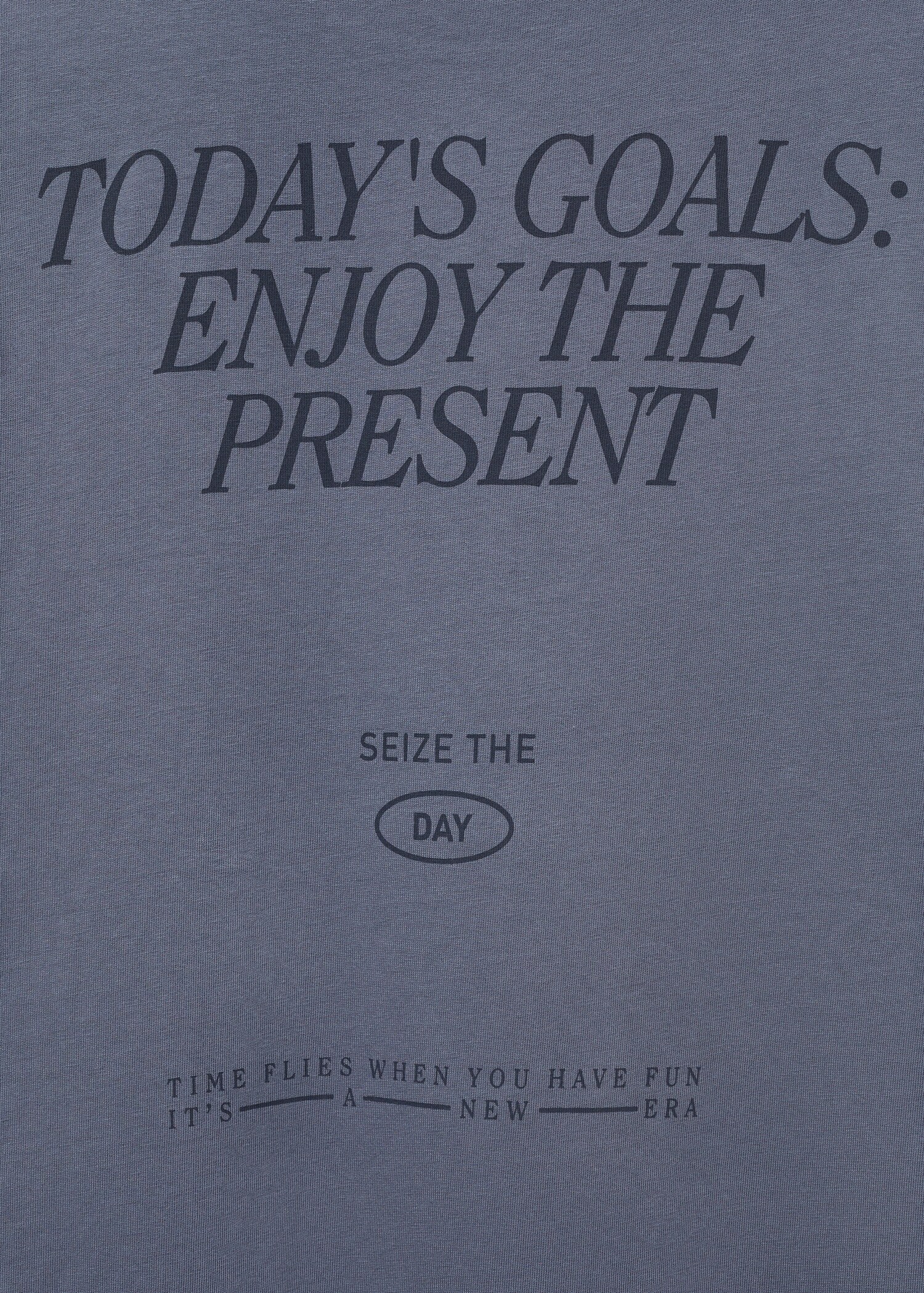 Printed cotton-blend t-shirt - Details of the article 0