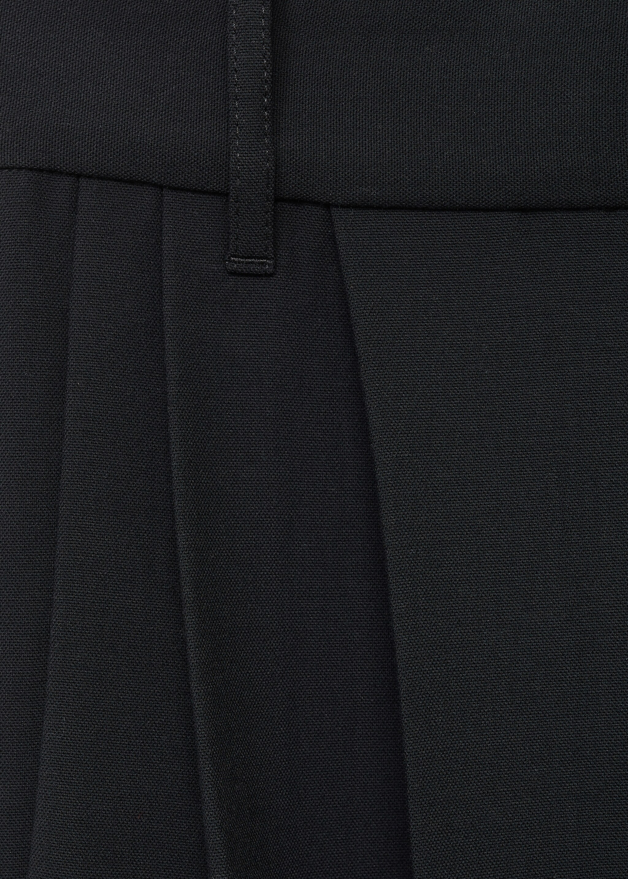 Straight-fit pleated trousers - Details of the article 8