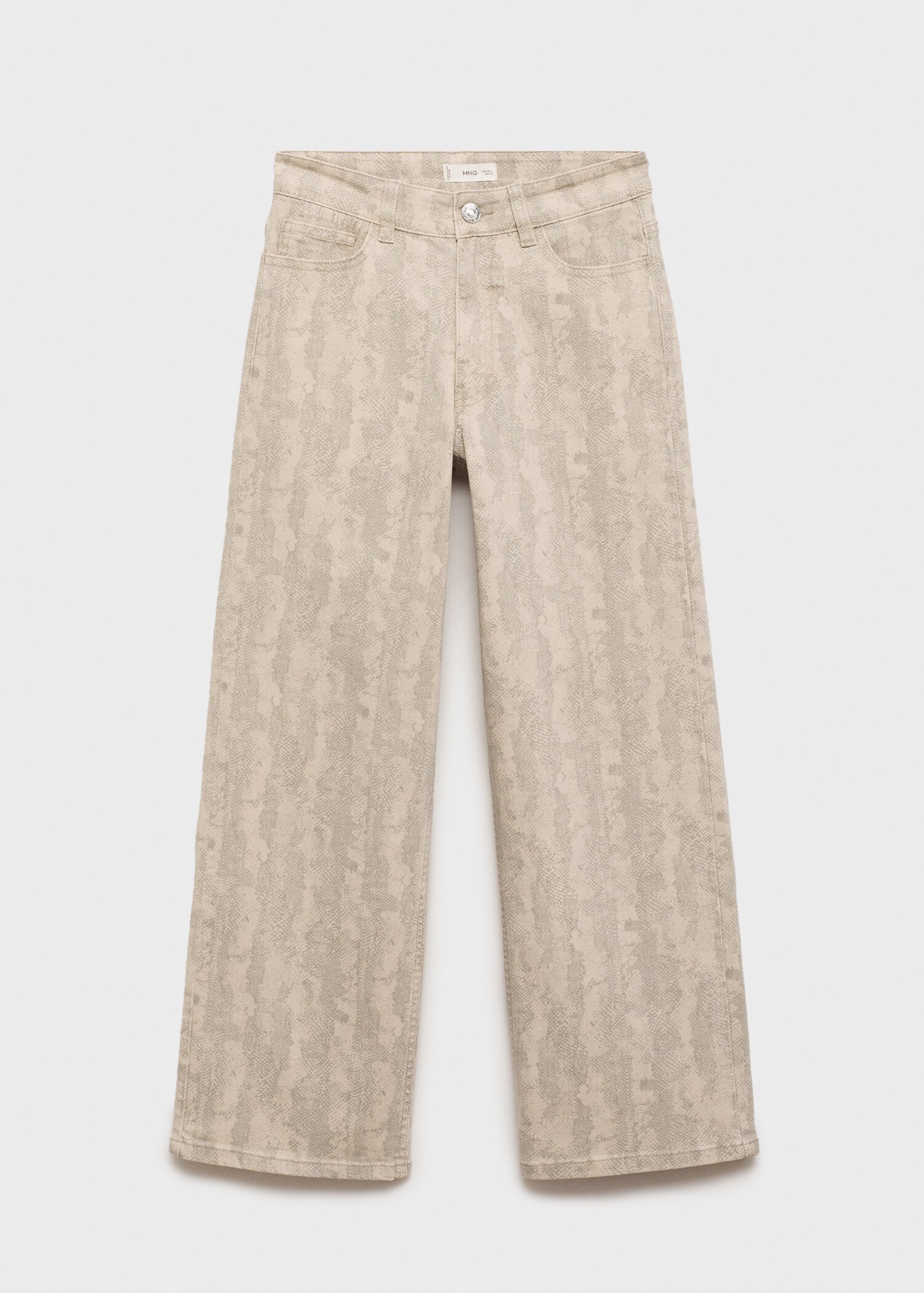 Printed culotte trousers - Article without model