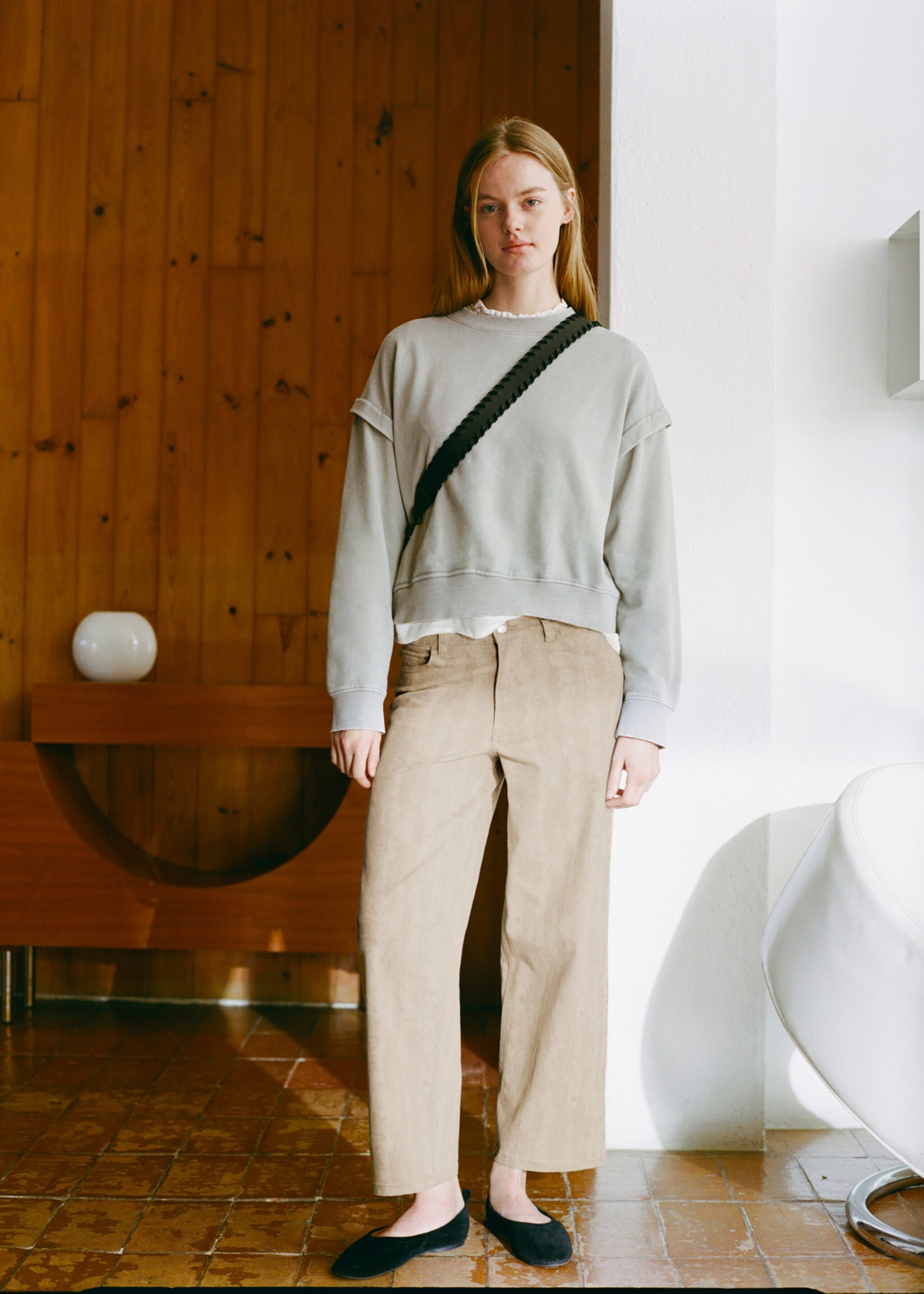 Printed culotte trousers - Details of the article 5