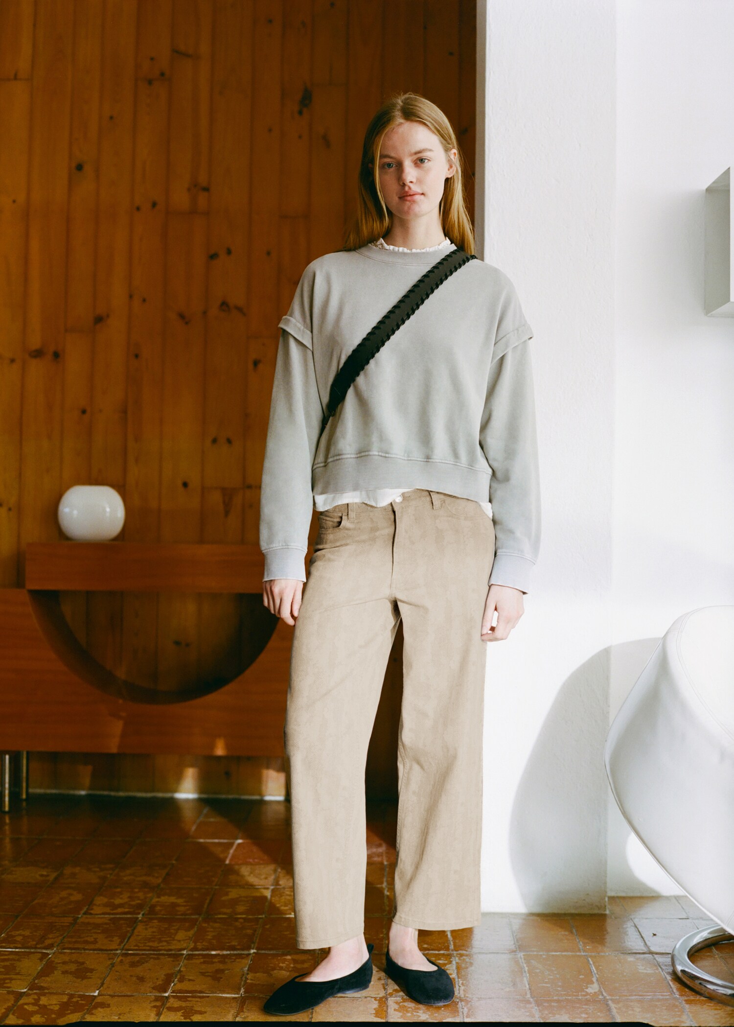Printed culotte trousers - Details of the article 5