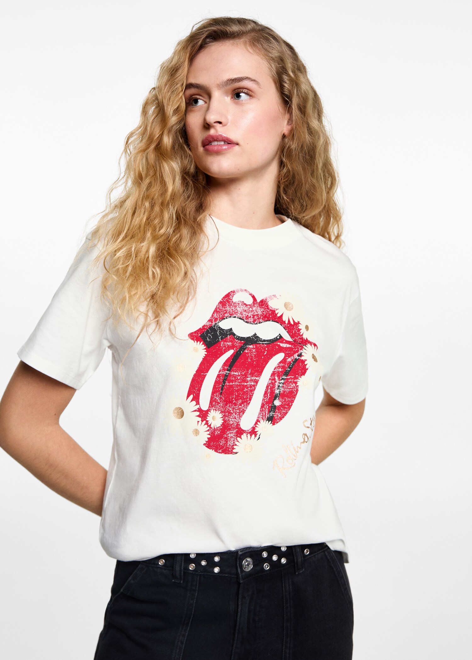 The Rolling Stones T-shirt - Medium plane