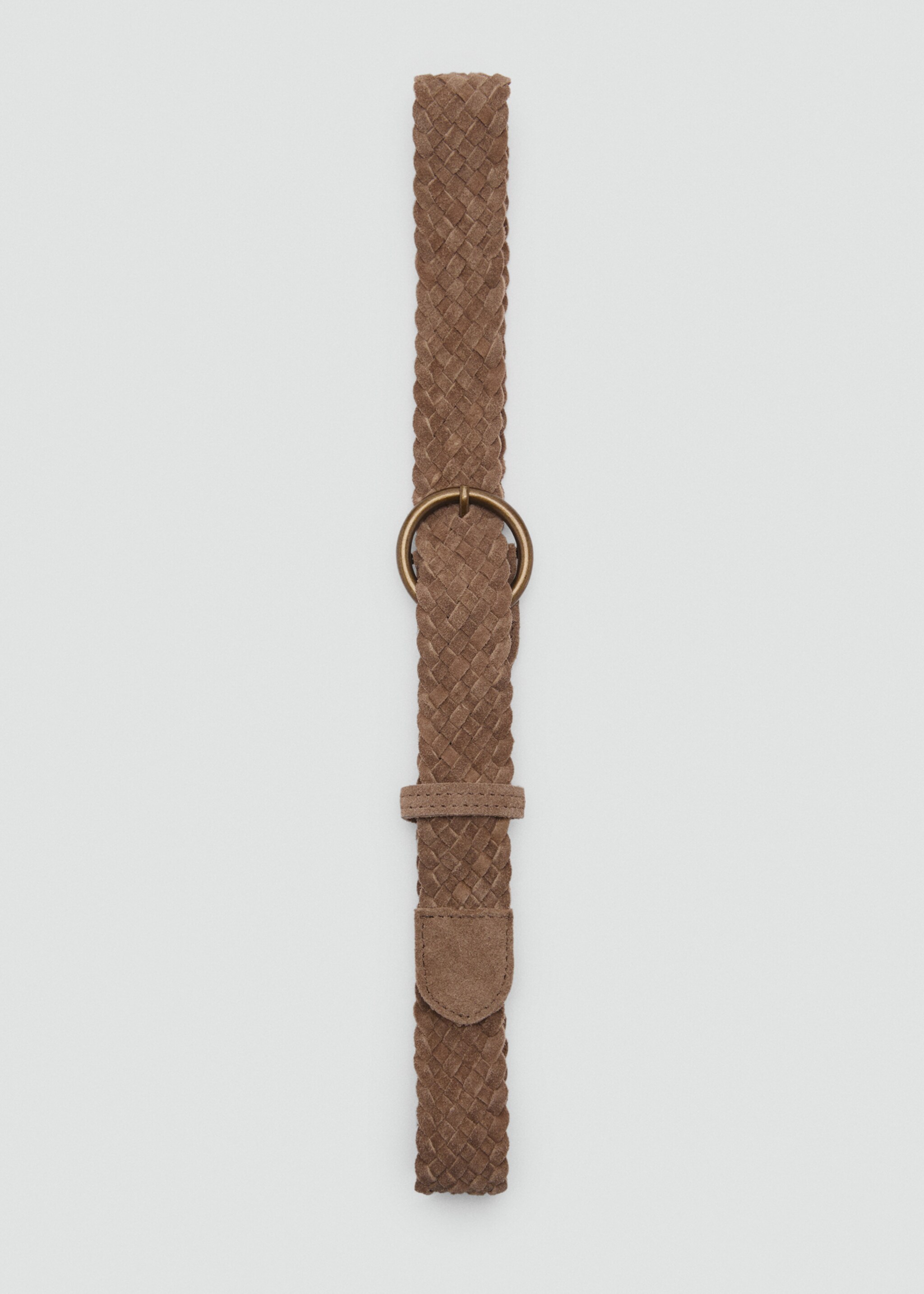 Braided suede belt - Details of the article 2