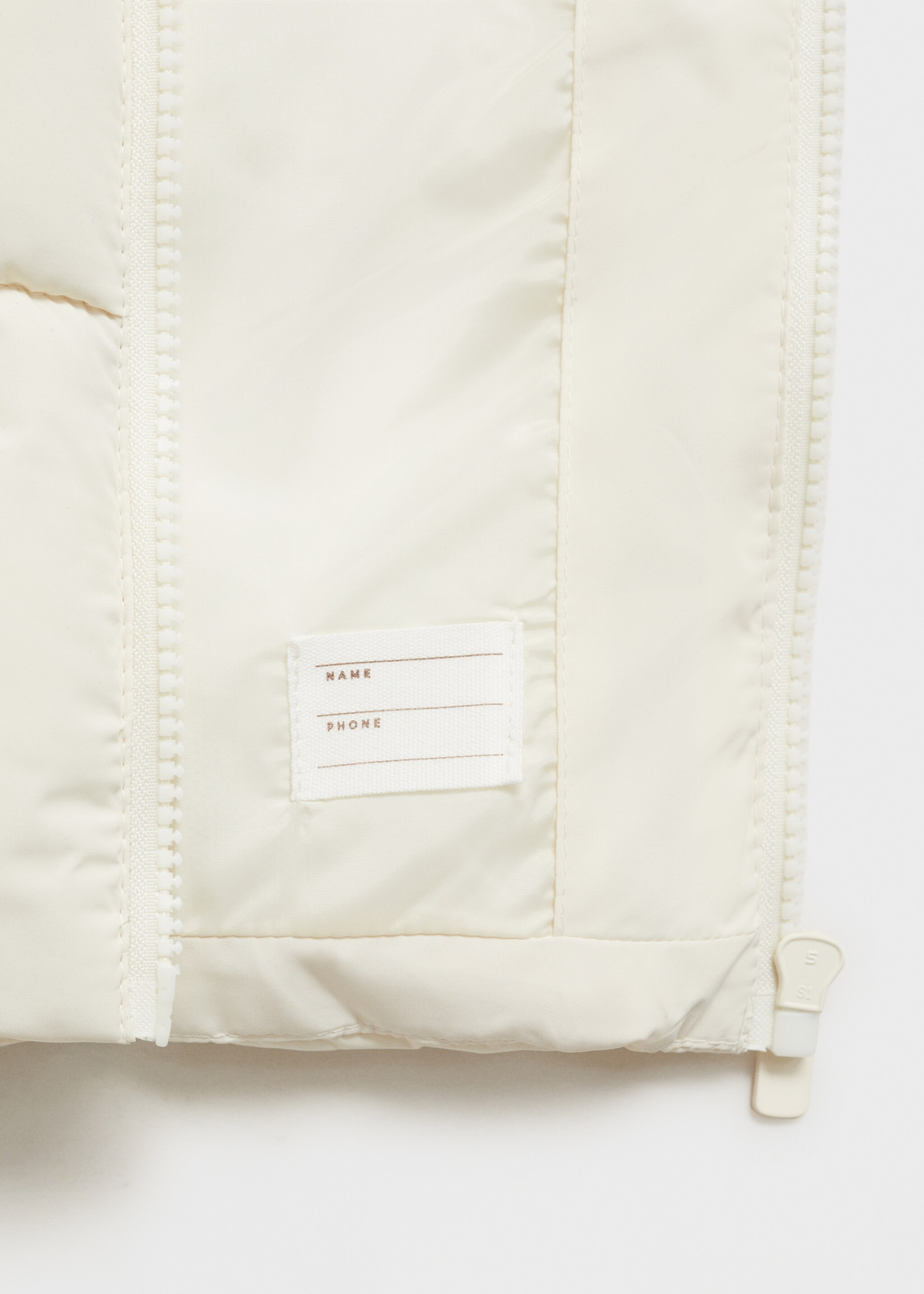 Long quilted gilet - Details of the article 0