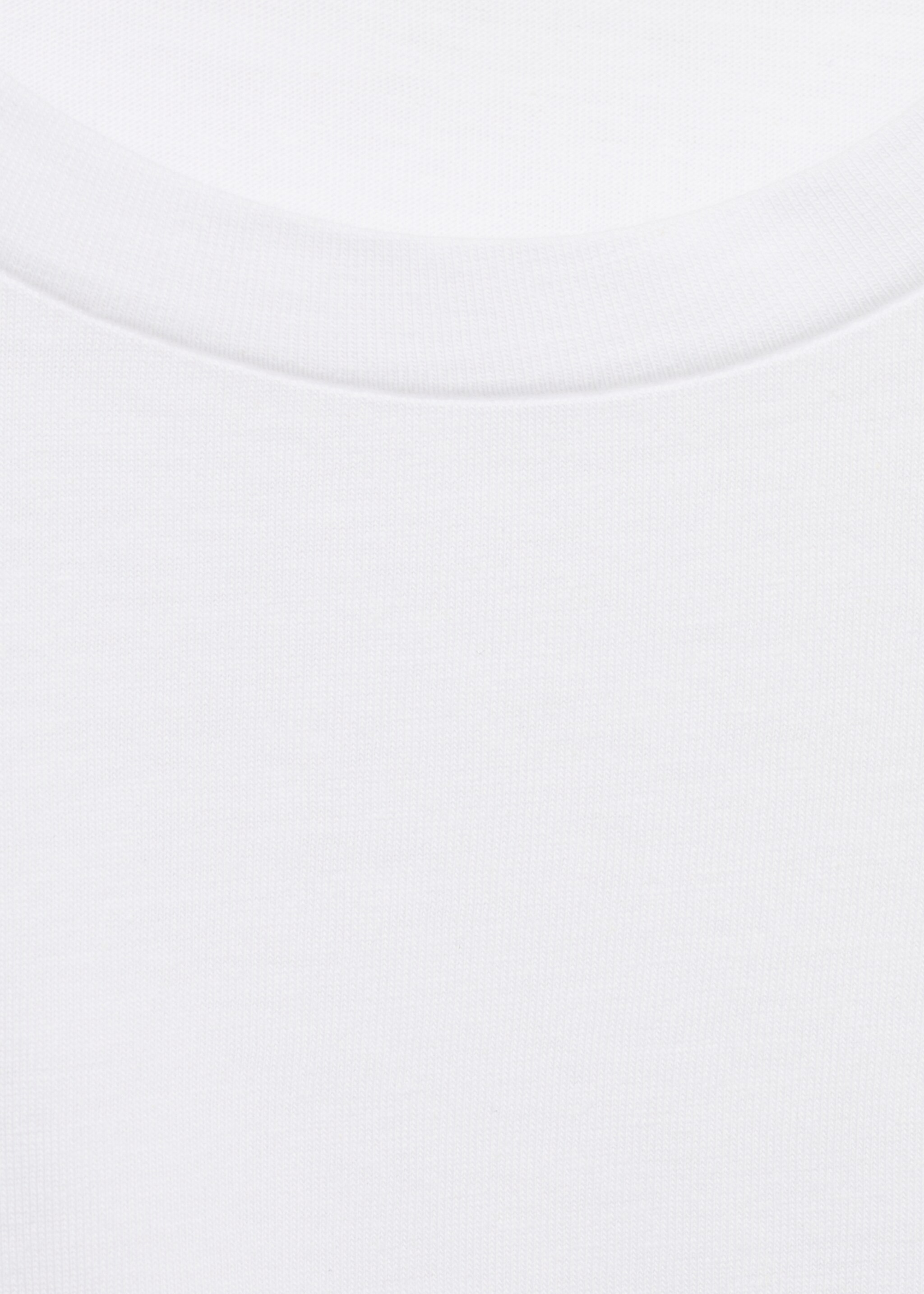 Cotton t-shirt with knot detail - Details of the article 0