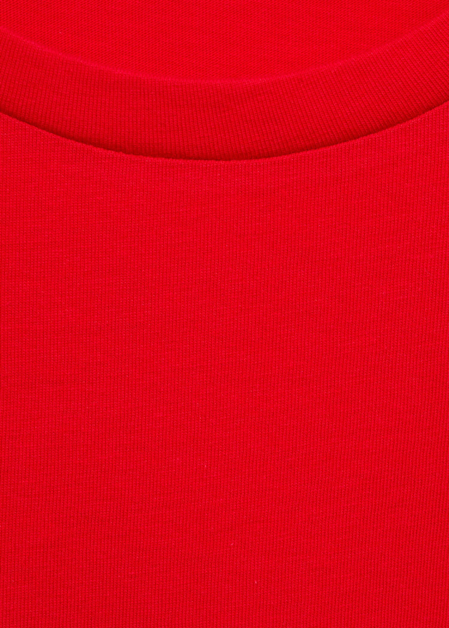 Cotton t-shirt with knot detail - Details of the article 8