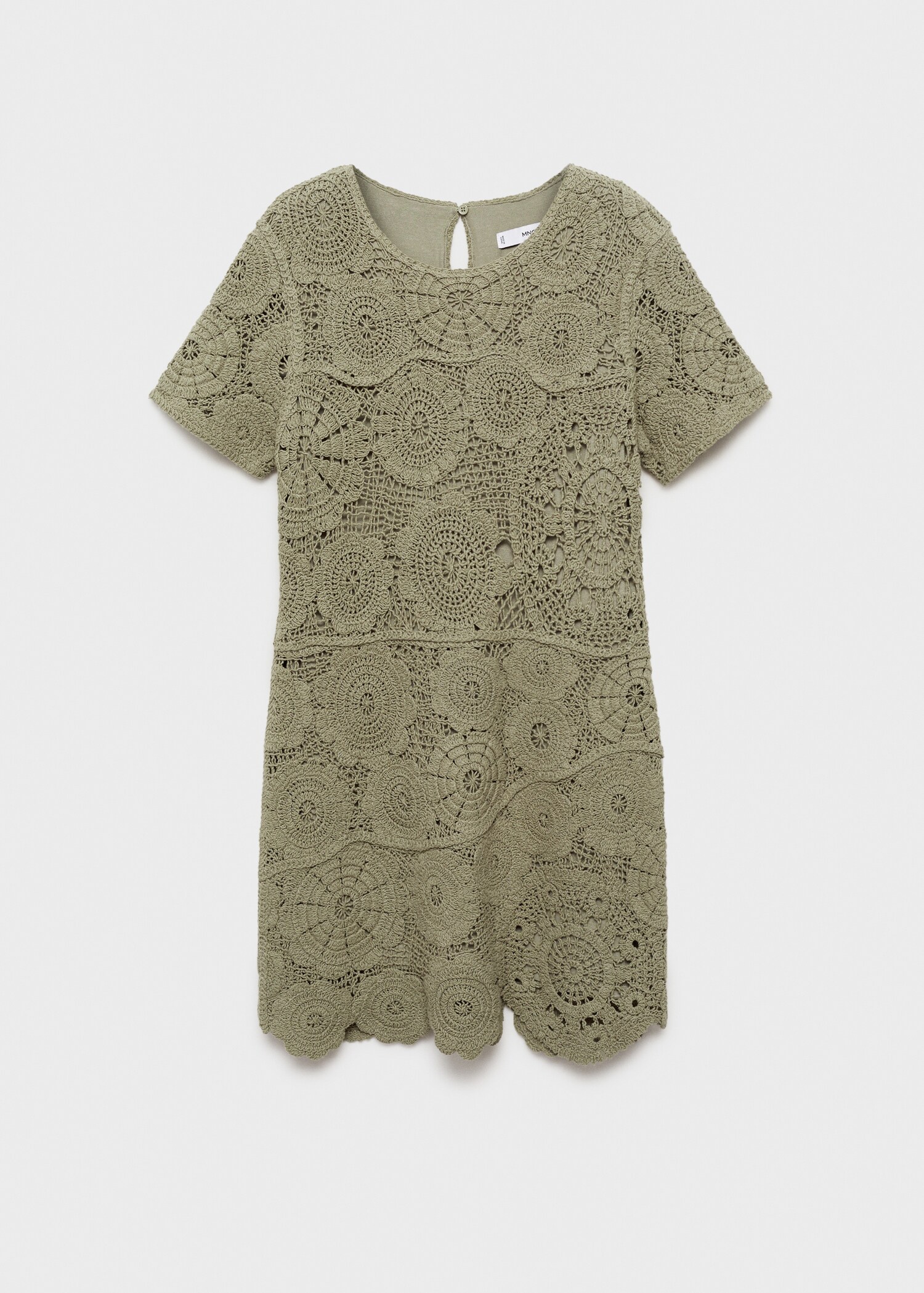 Crochet knitted dress - Article without model