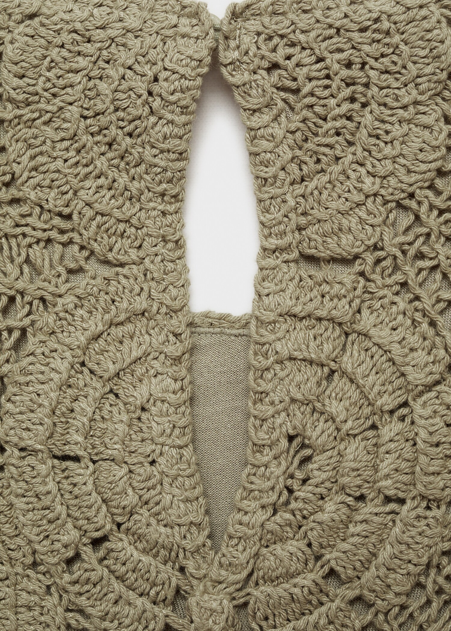 Crochet knitted dress - Details of the article 0