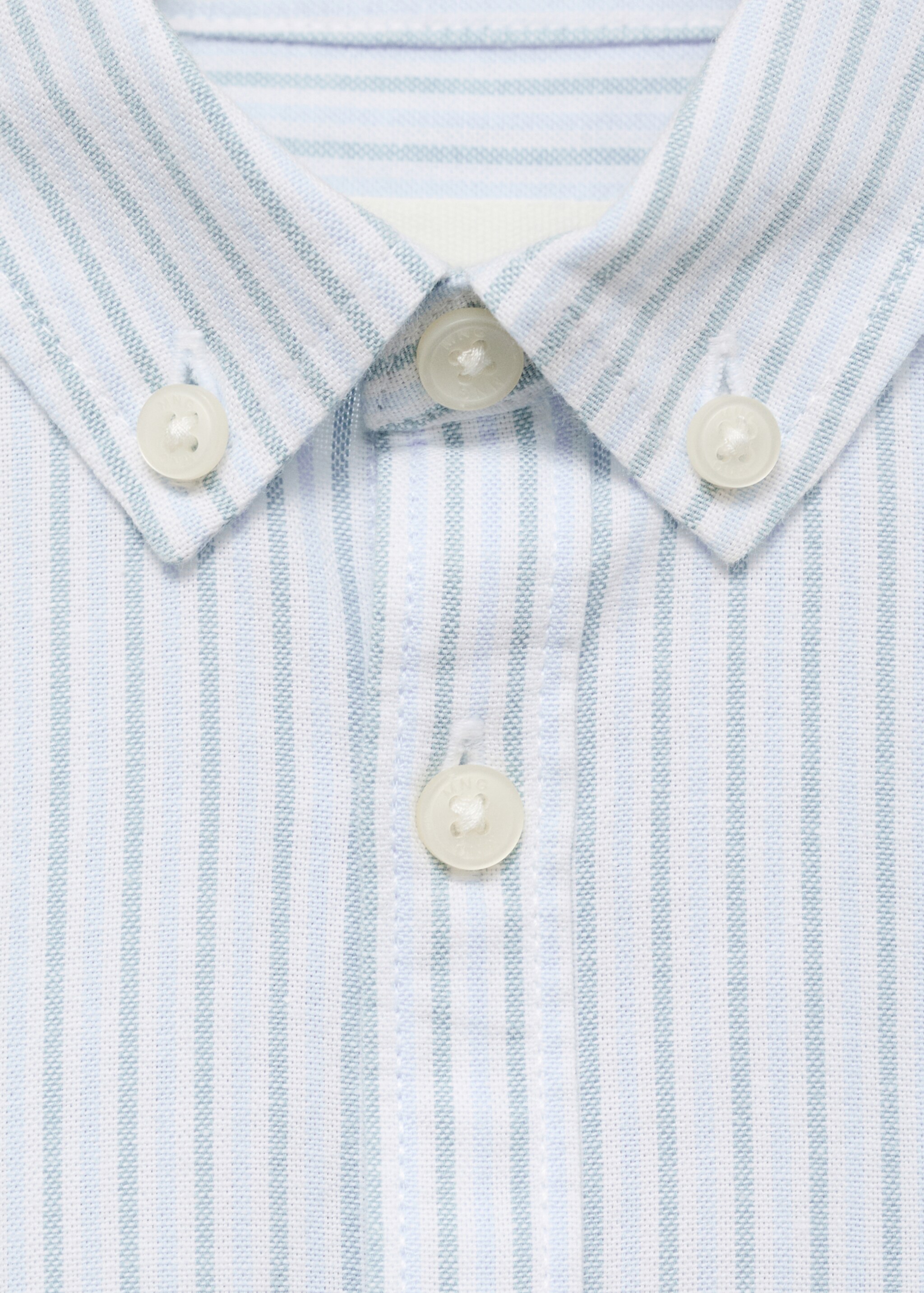 Striped cotton shirt - Details of the article 8