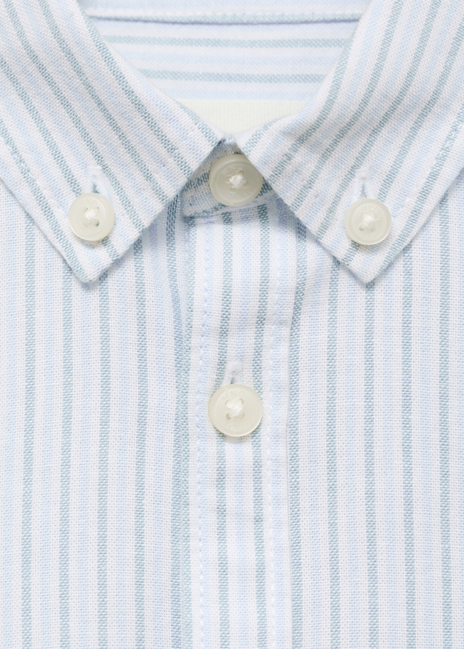 Striped cotton shirt - Details of the article 8