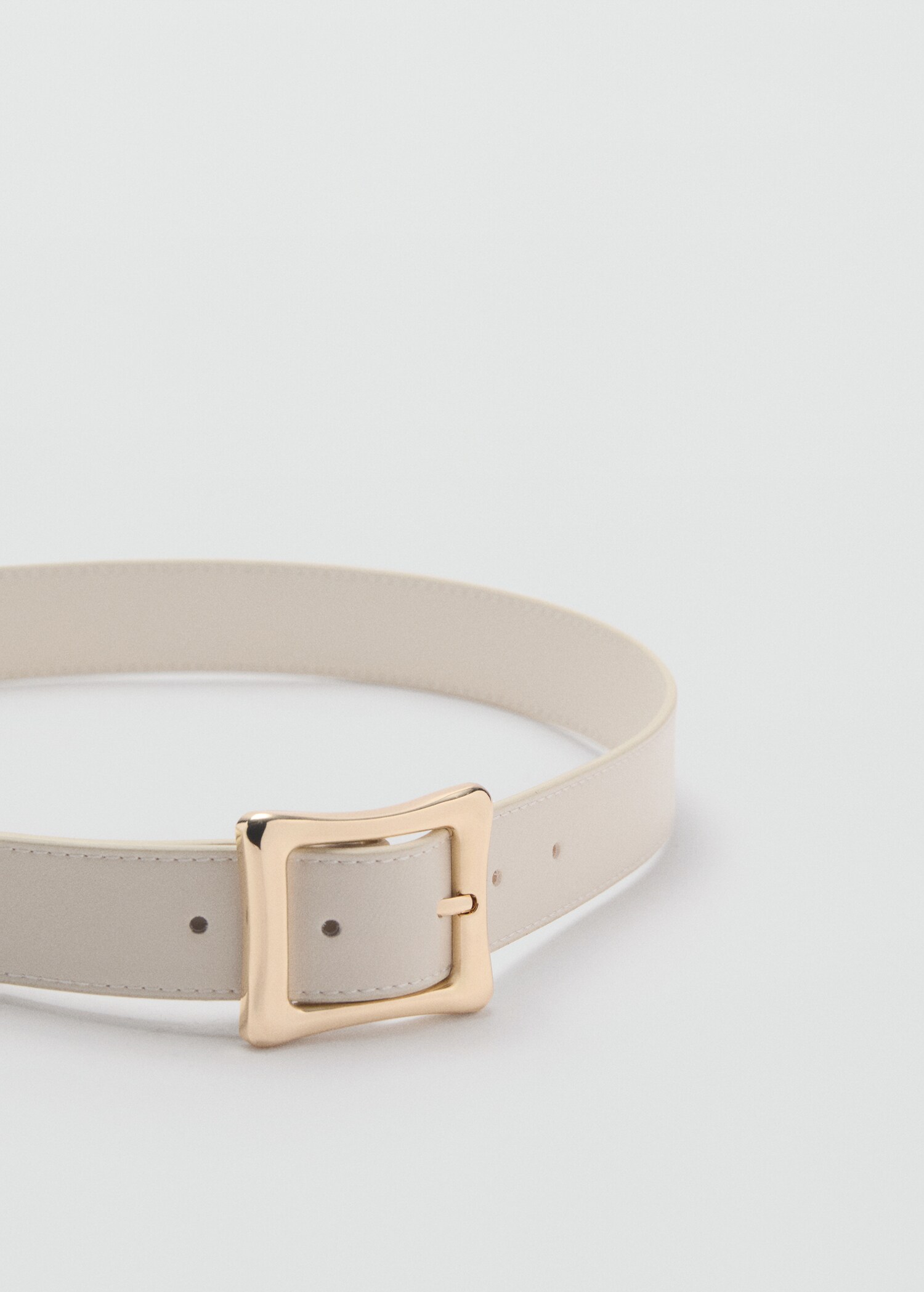 Square buckle belt - Medium plane